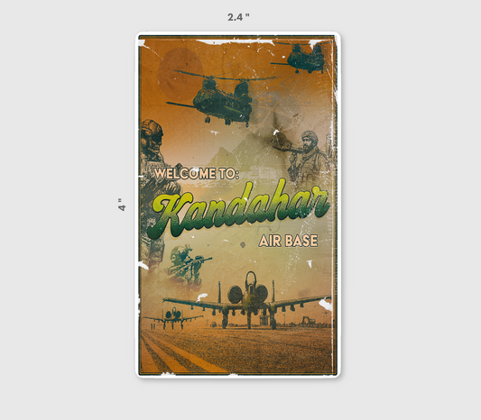 Kandahar Sticker