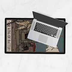 King Of Battle Desk Mat
