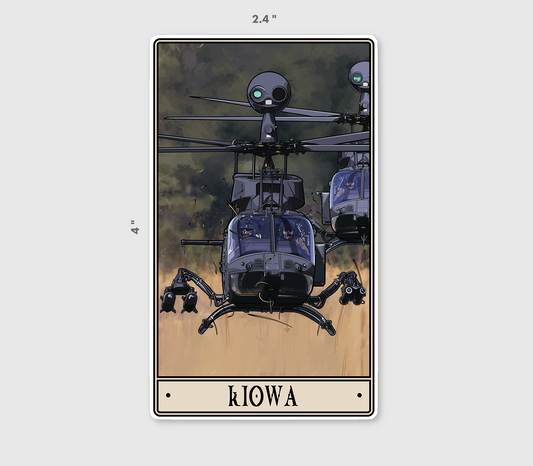 Kiowa Sticker