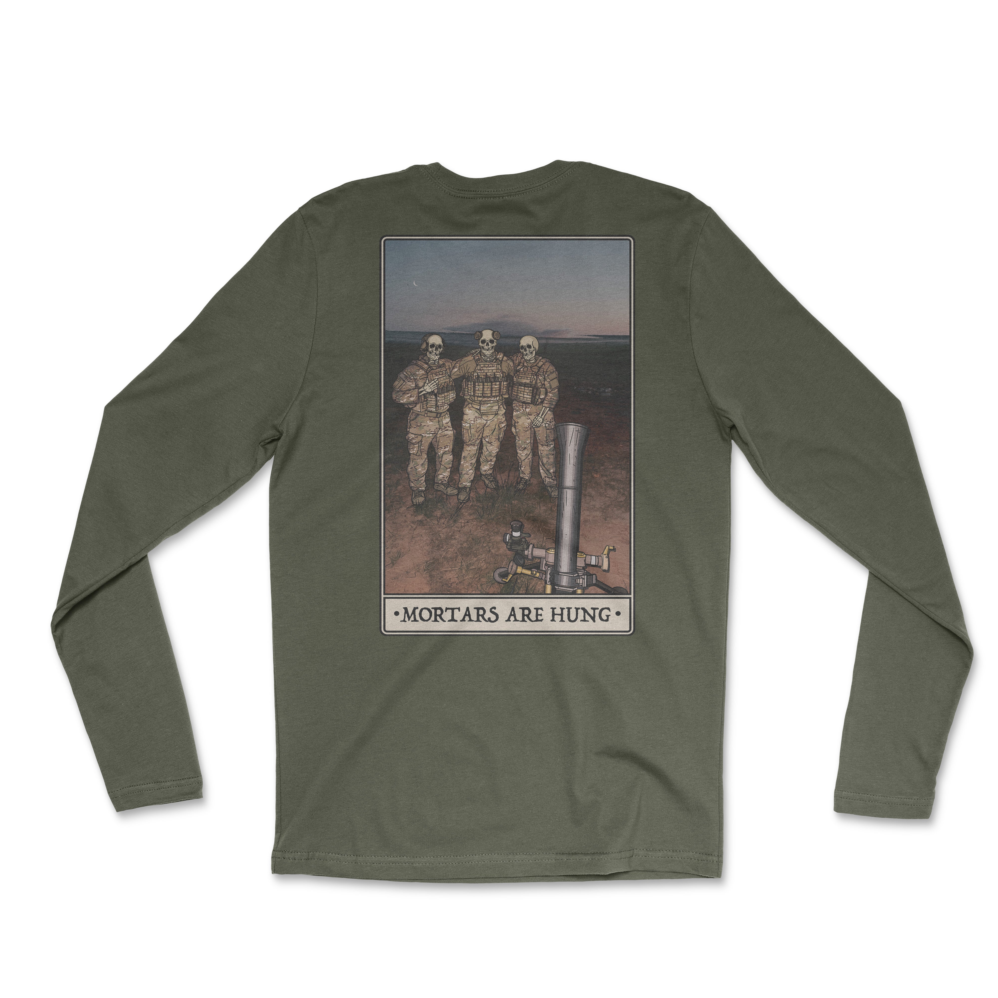 Mortars Are Hung Long Sleeve