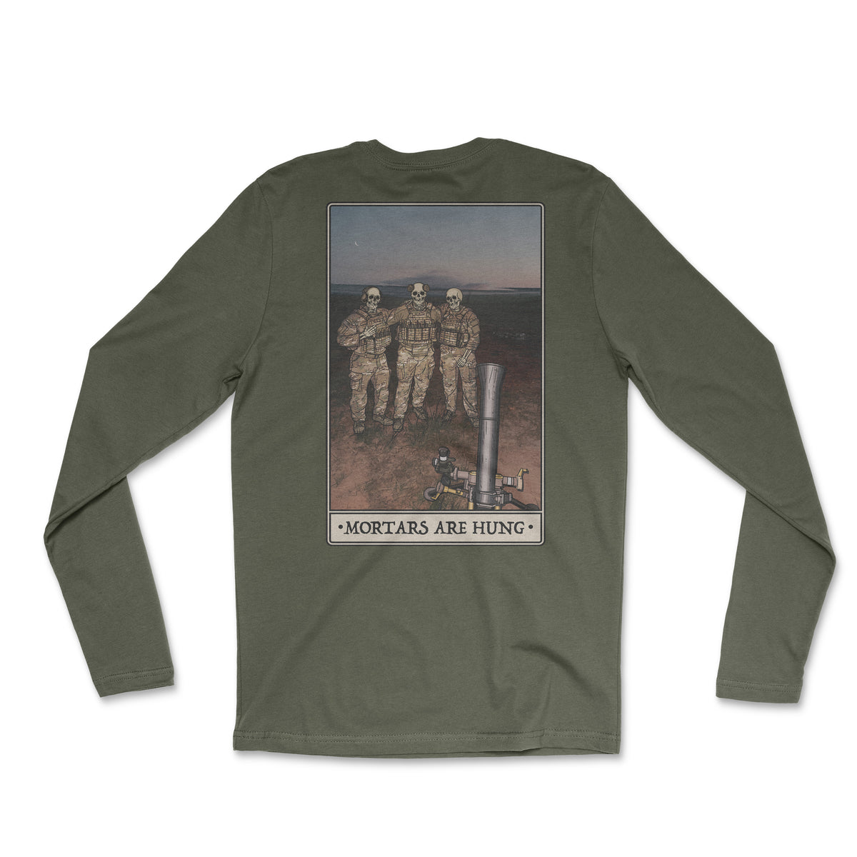 Mortars Are Hung Long Sleeve