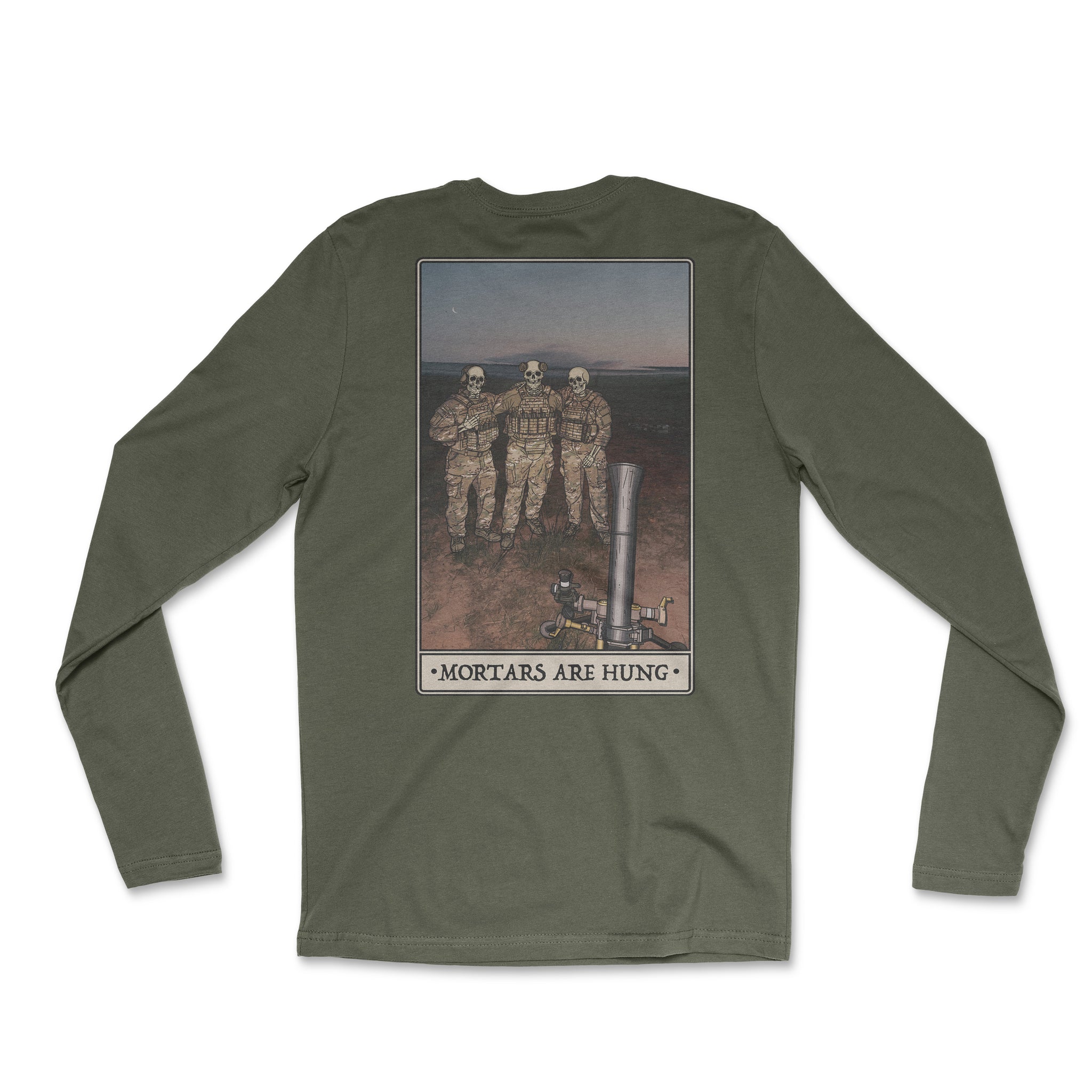 Mortars Are Hung Long Sleeve