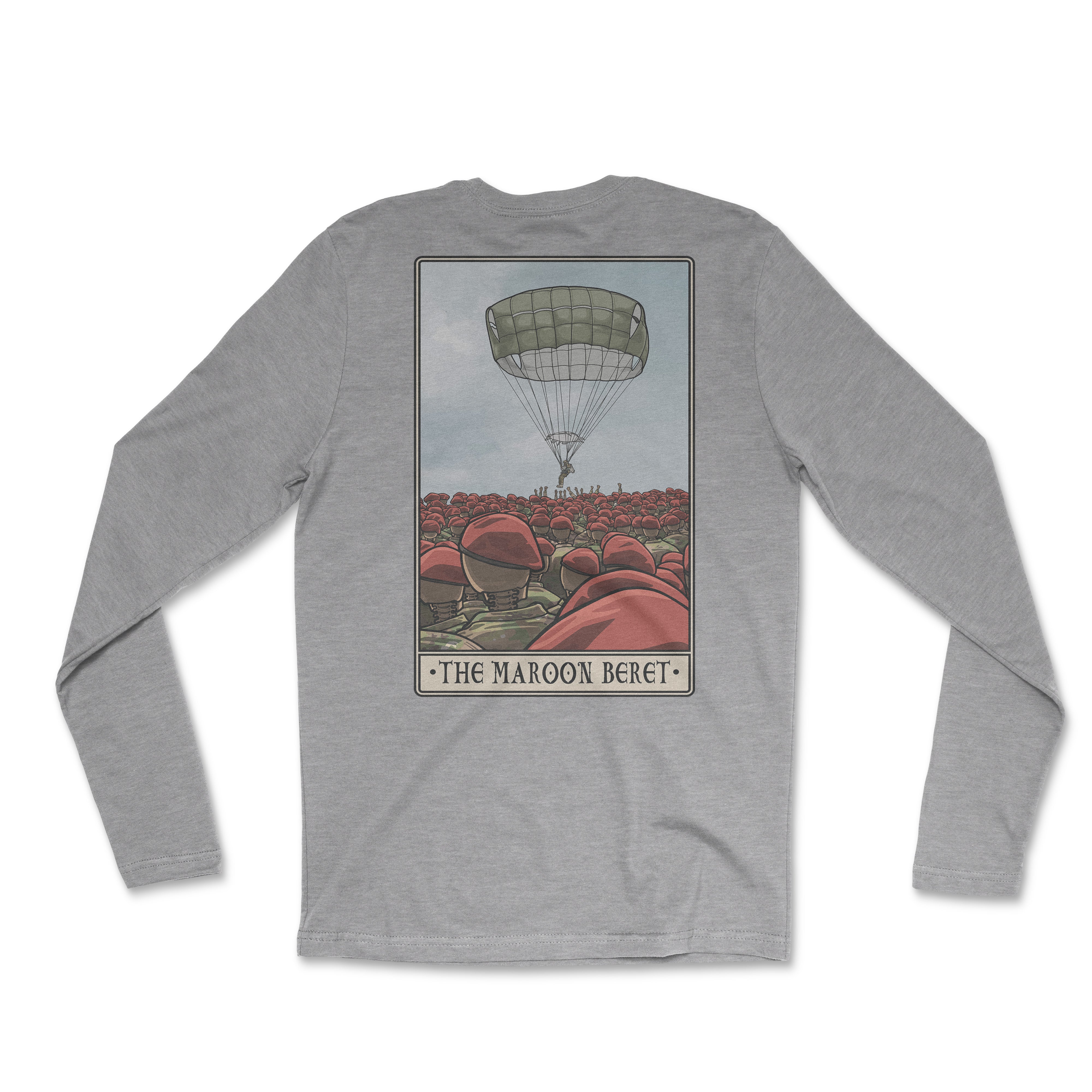 Maroon Beret Long Sleeve