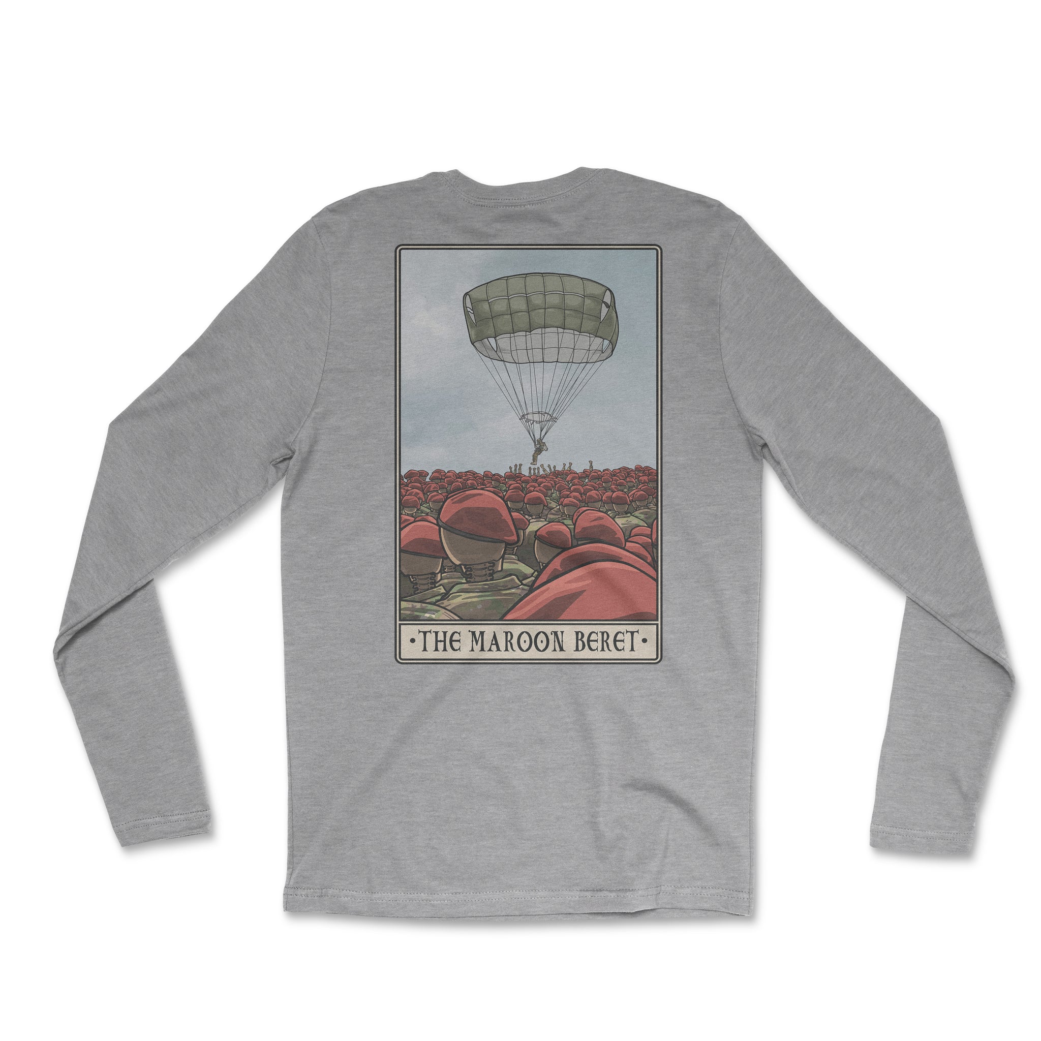 Maroon Beret Long Sleeve