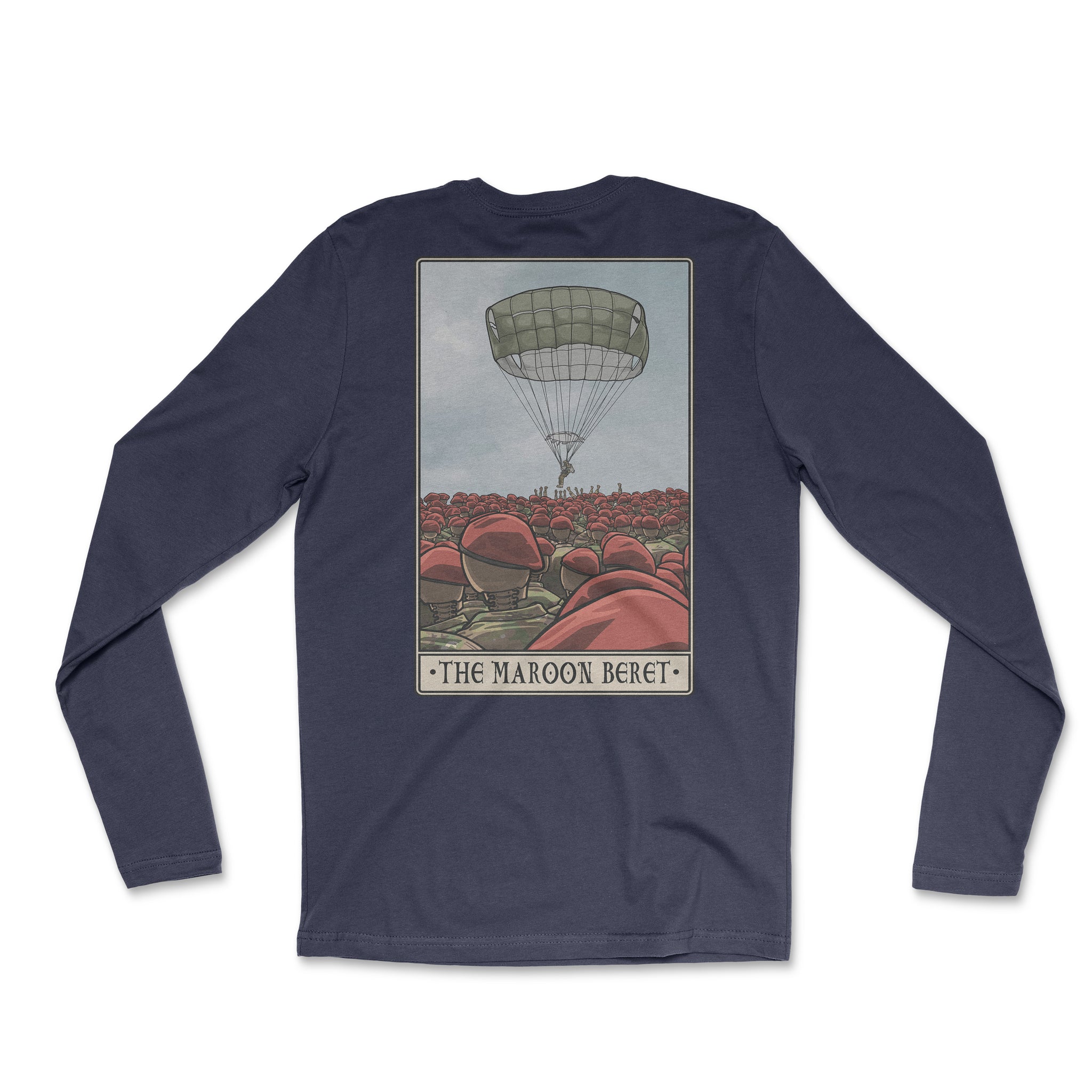 Maroon Beret Long Sleeve