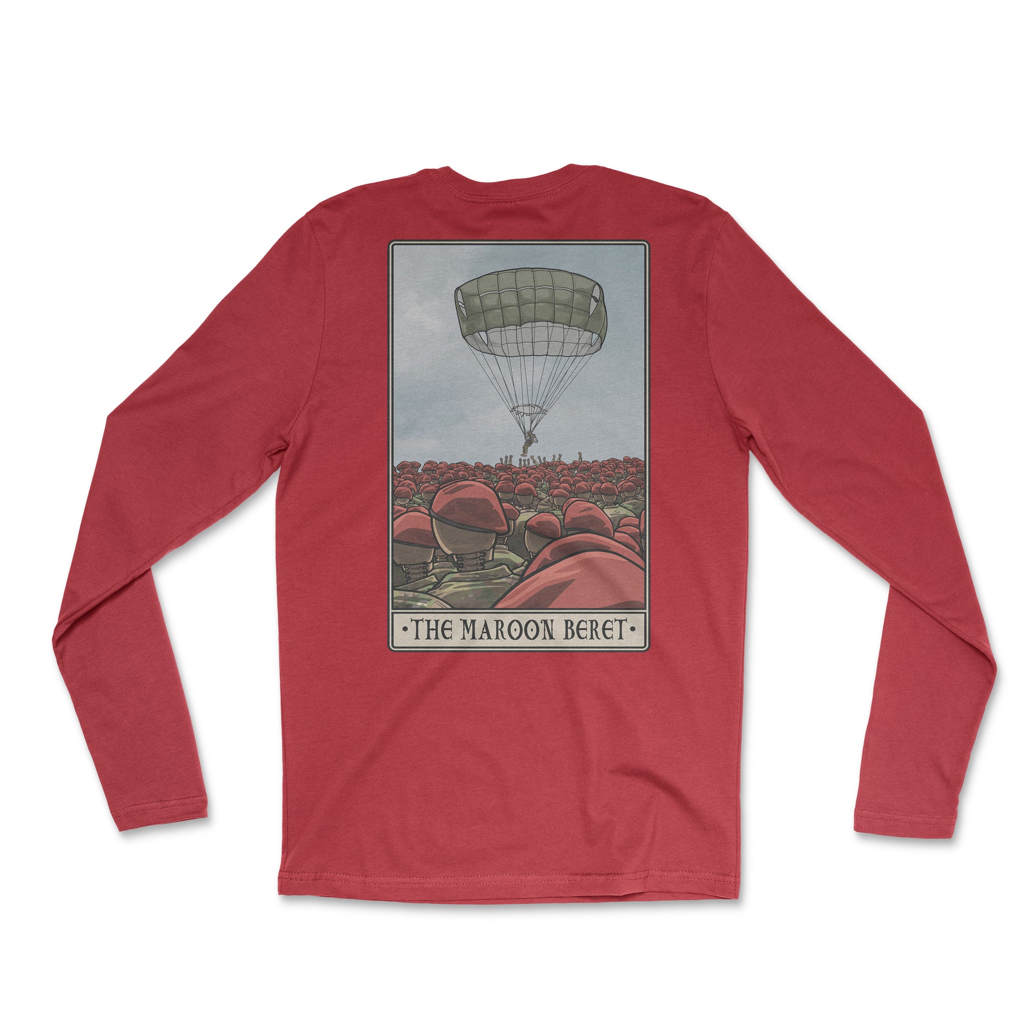 Maroon Beret Long Sleeve
