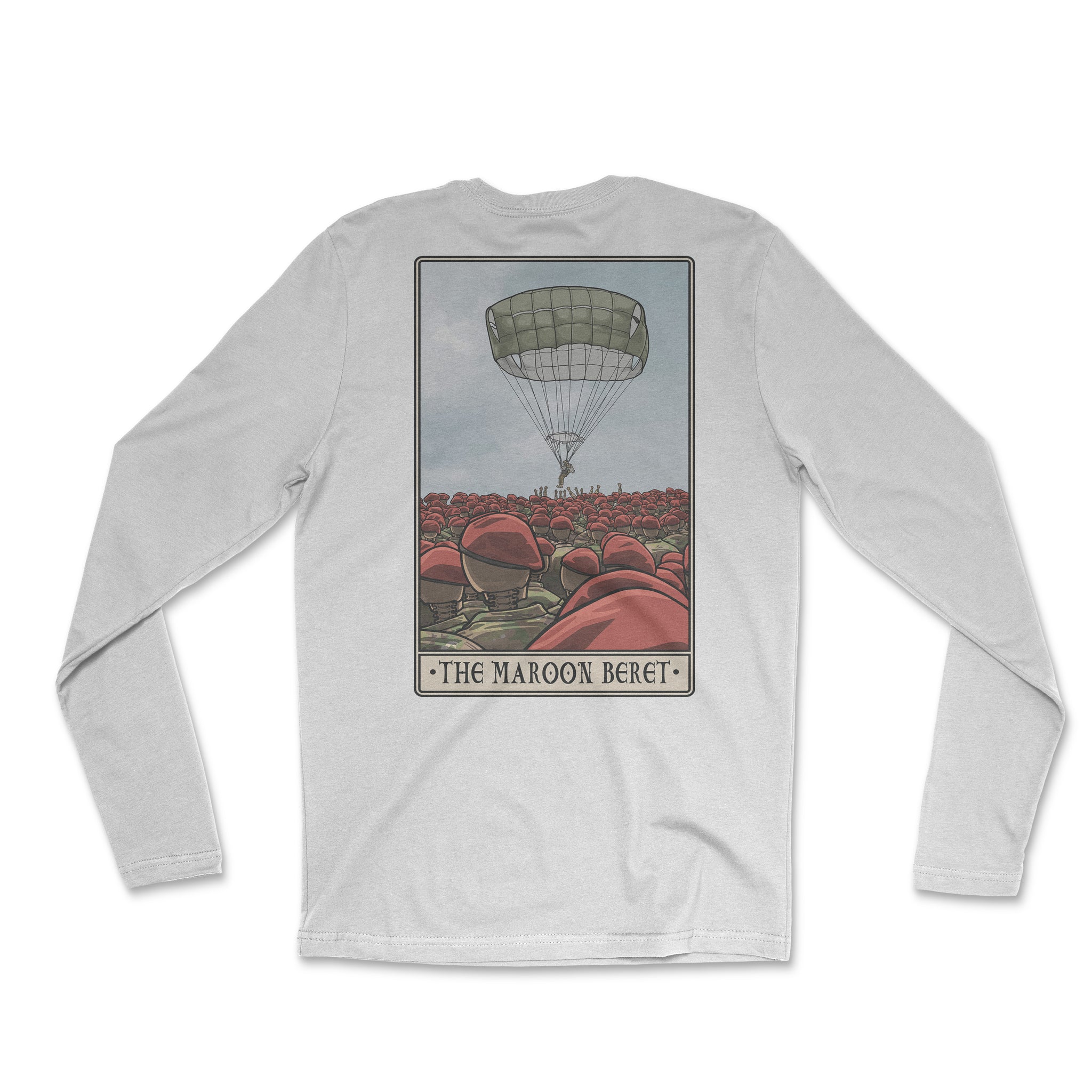 Maroon Beret Long Sleeve