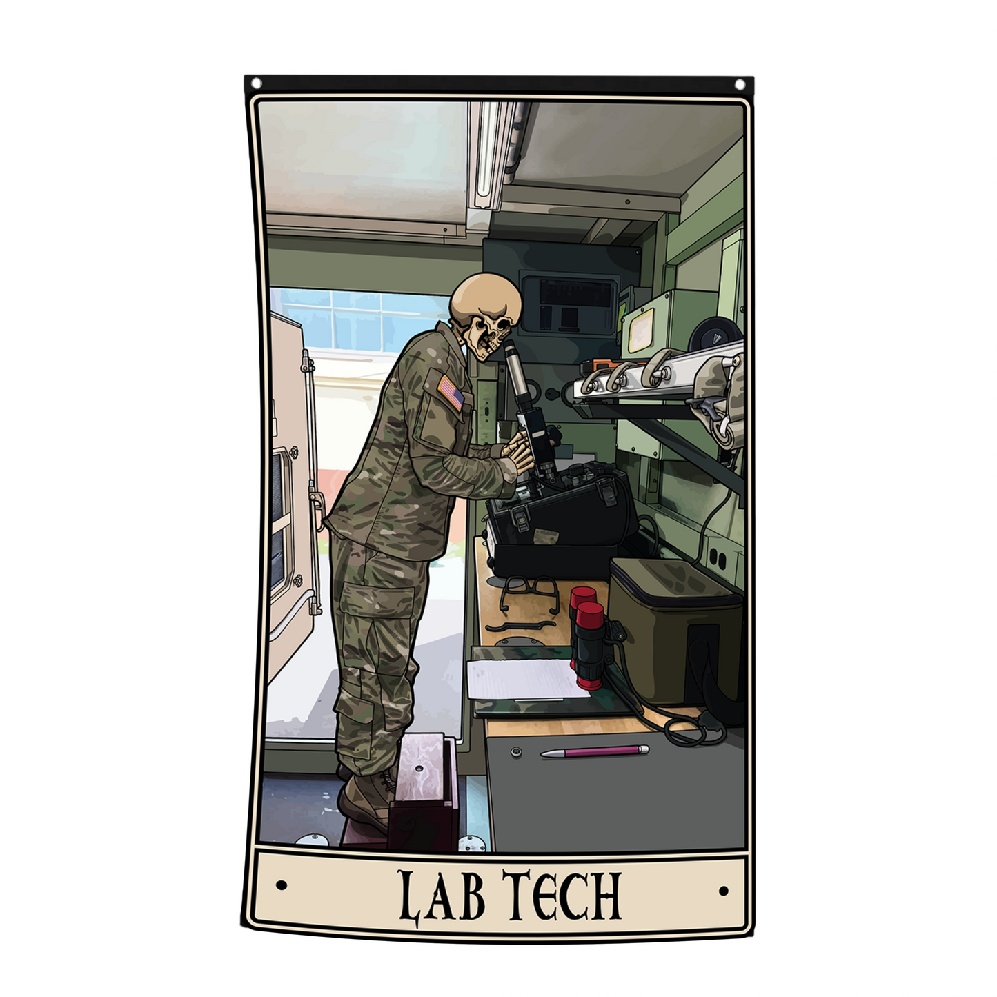 Lab Tech Flag