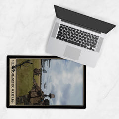 Electromagnetic Warfare Desk Mat - 12x18 inch
