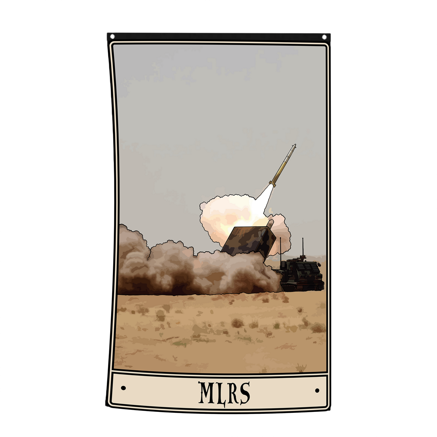 Multiple Launch Rocket System Flag