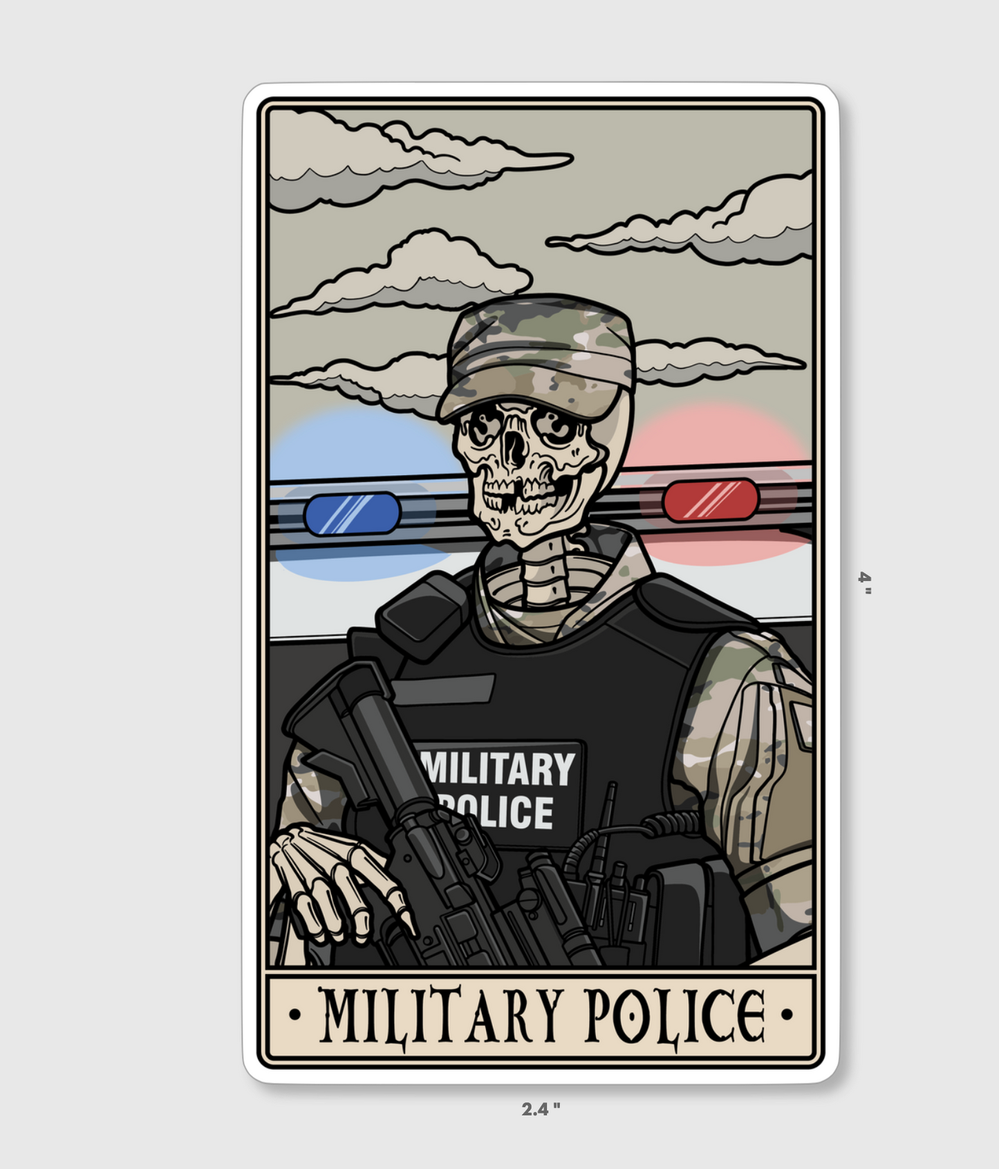 Military Police Sticker