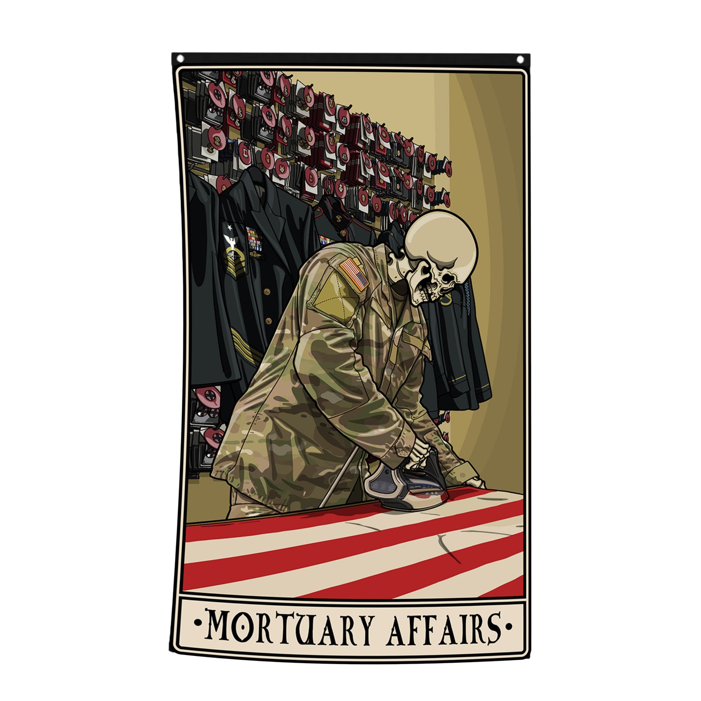 Mortuary Affairs Flag