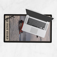 Coast Guard Desk Mat - 14x24 inch
