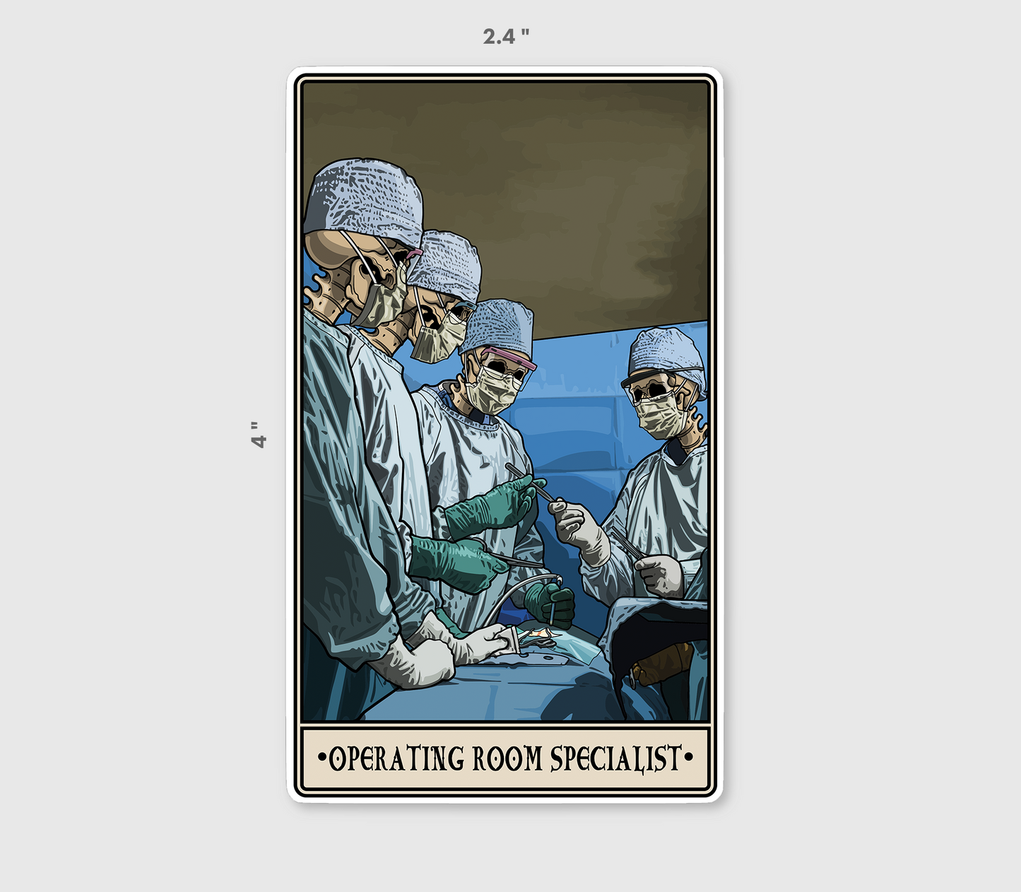 Operating Room Specialist Sticker