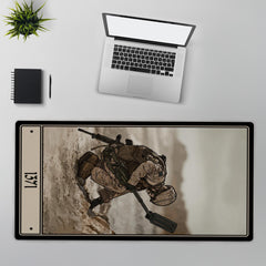 1371 Combat Engineer Desk Mat