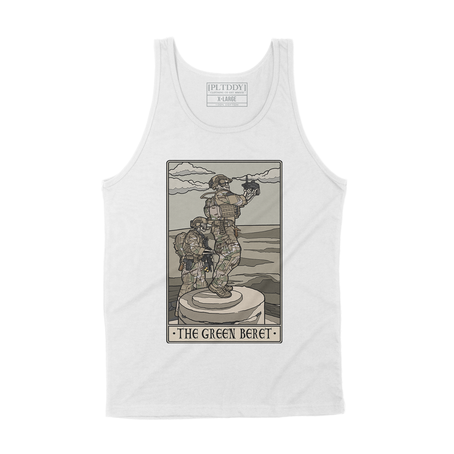 Green Beret Tank Top