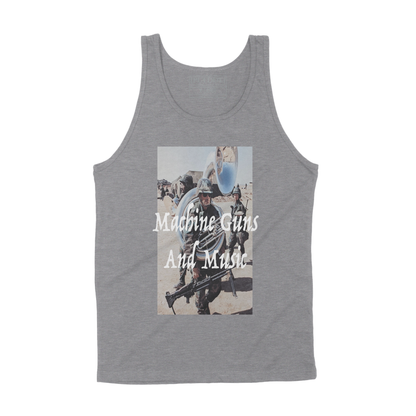 Machine Guns and Music Tank Top