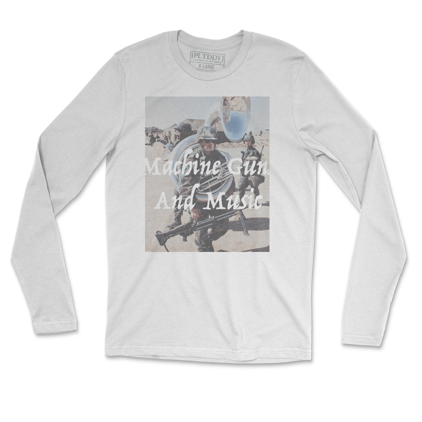 Machine Guns and Music Long Sleeve