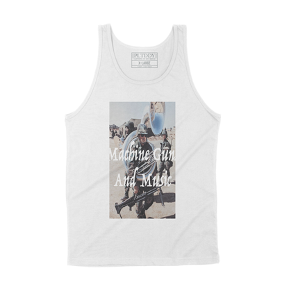 Machine Guns and Music Tank Top