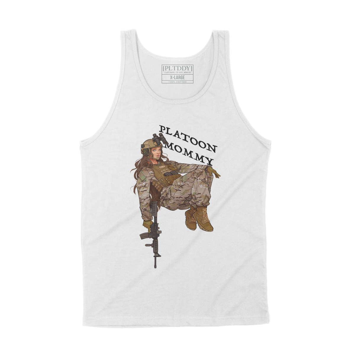 Army Mommy Tank Top