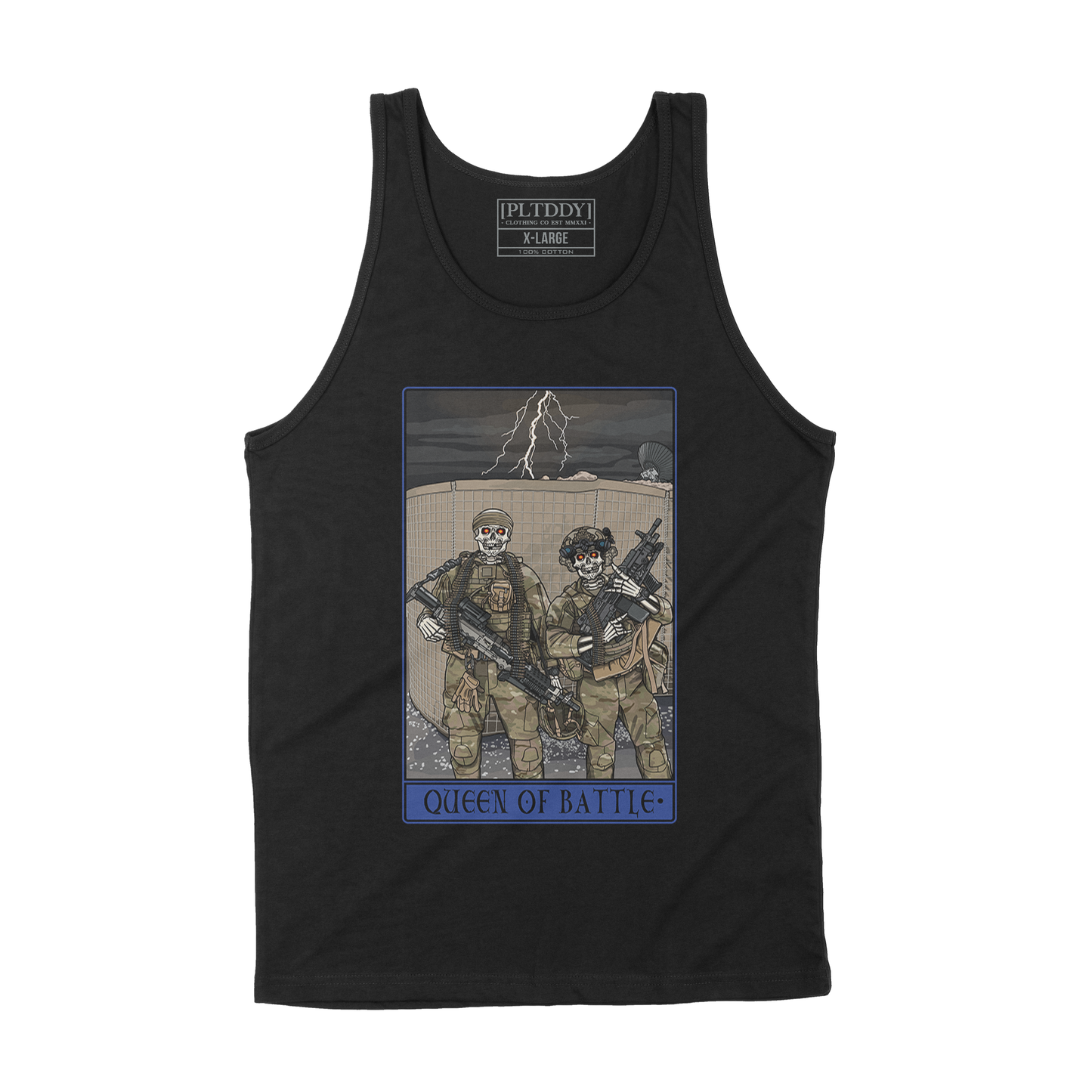 Queen of Battle Tank Top