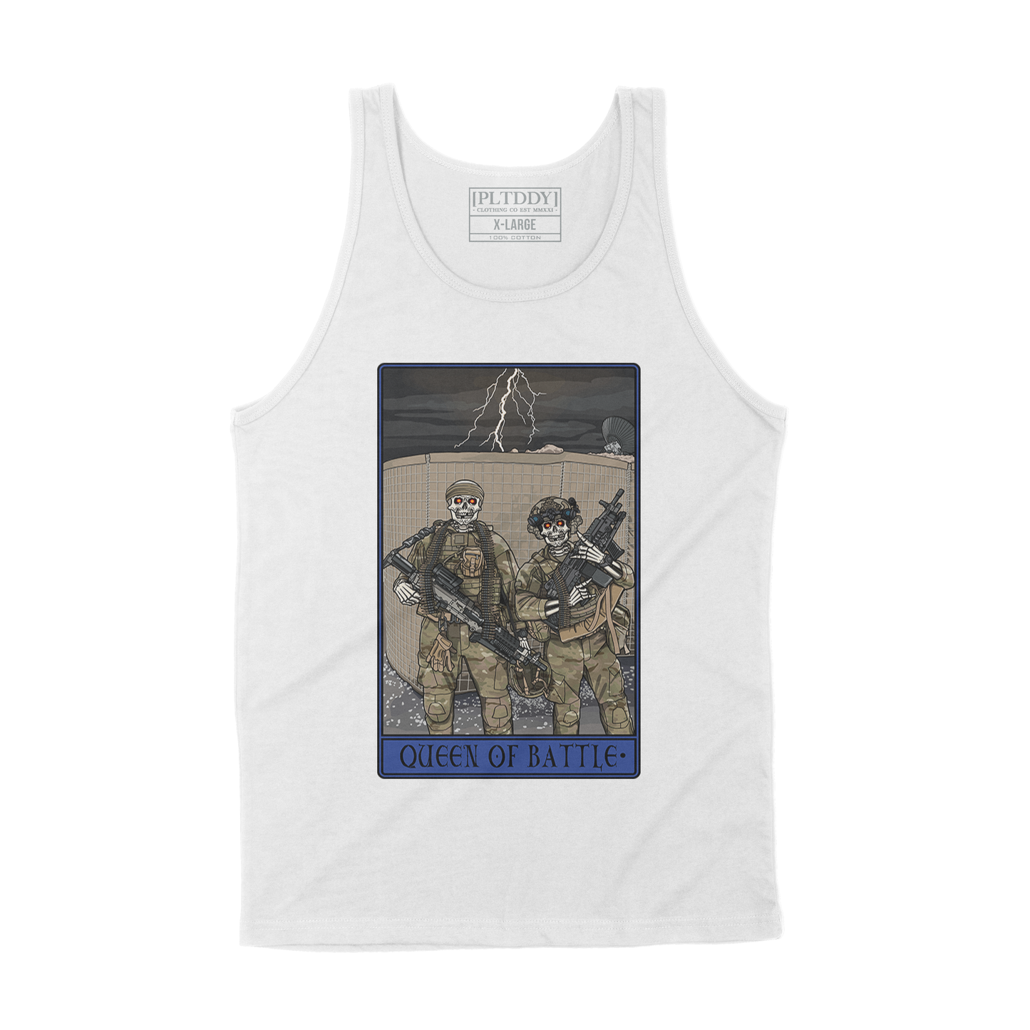 Queen of Battle Tank Top