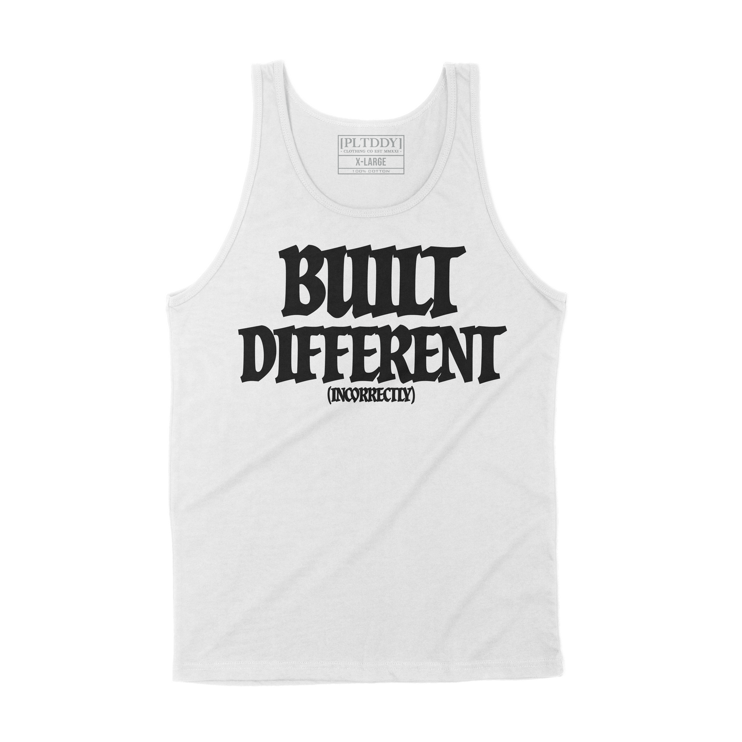 Built Different Tank Top