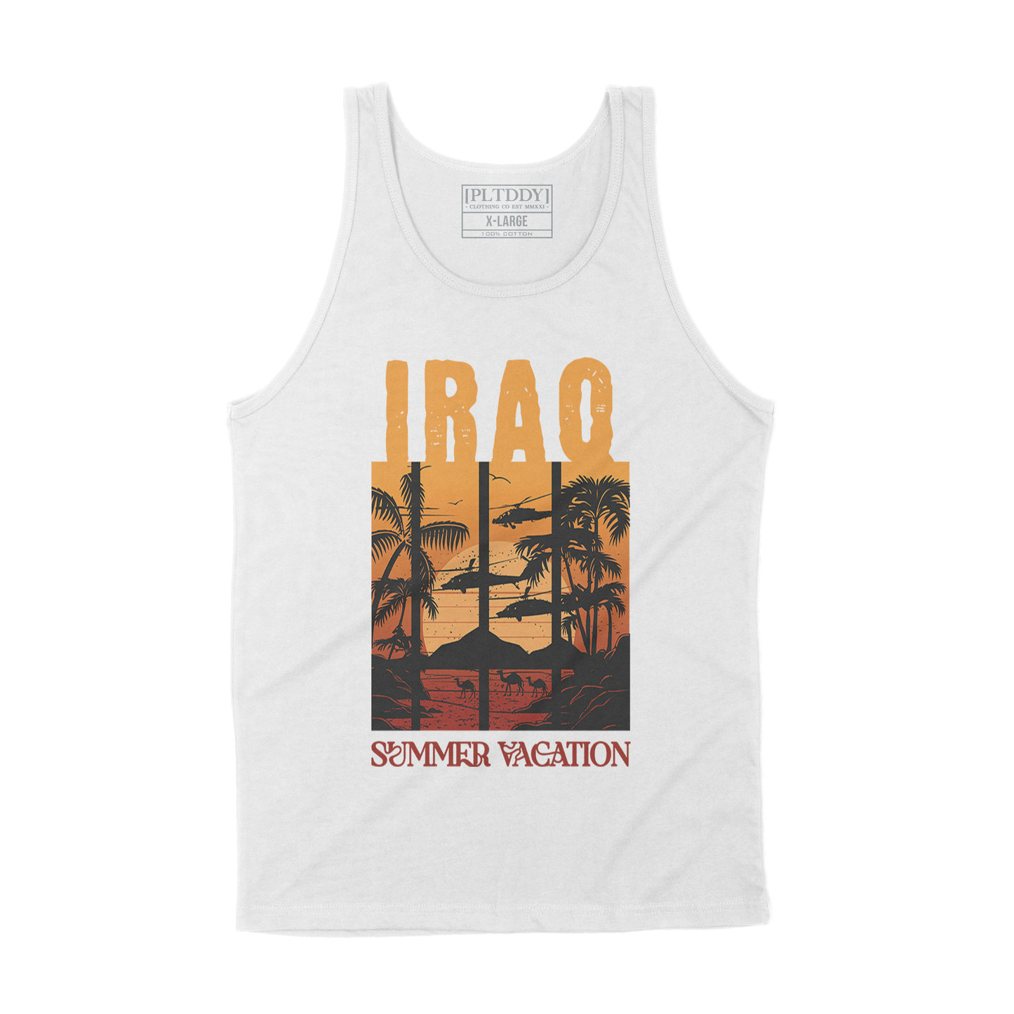 Iraq Sunset Tank Top