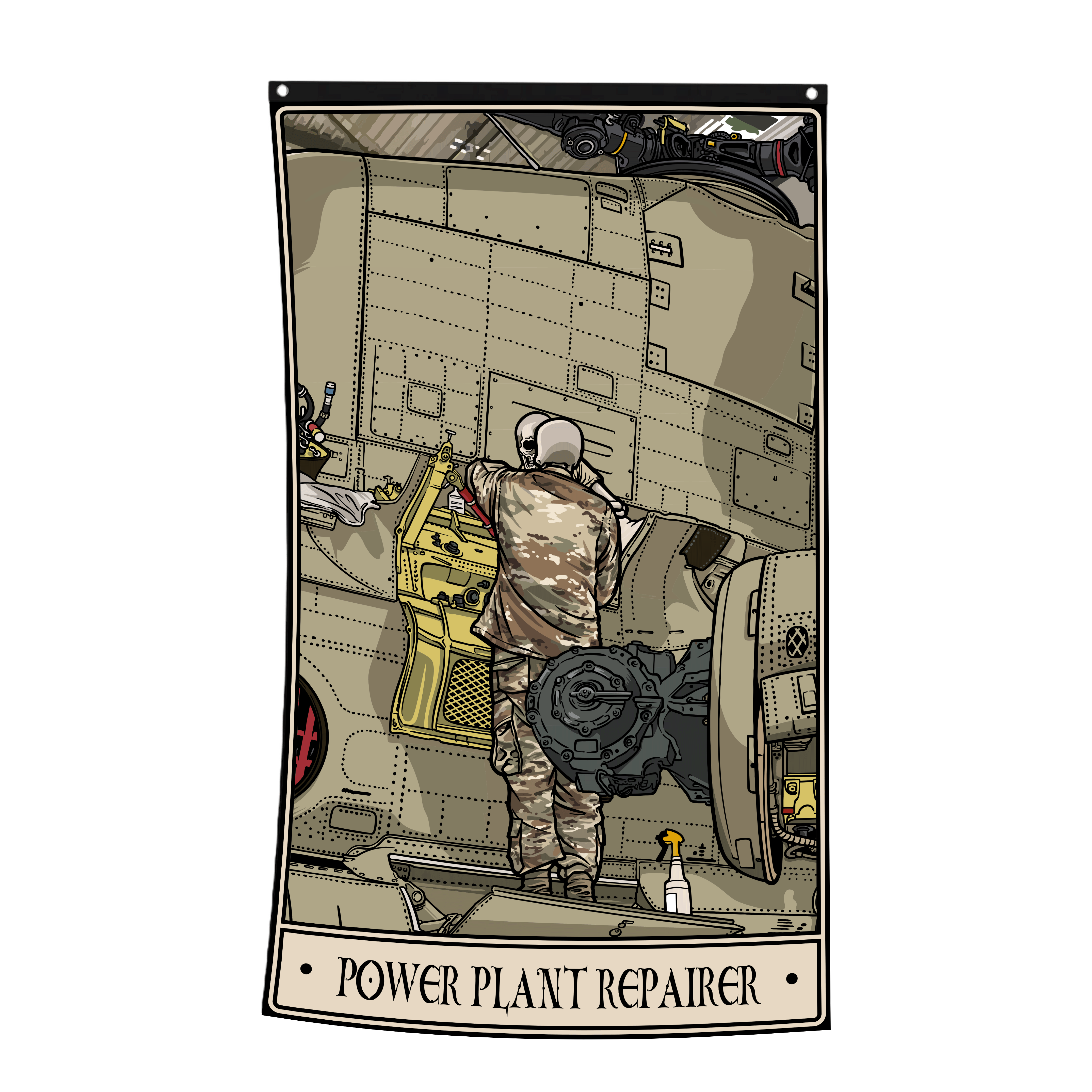 Power Plant Repairer Flag