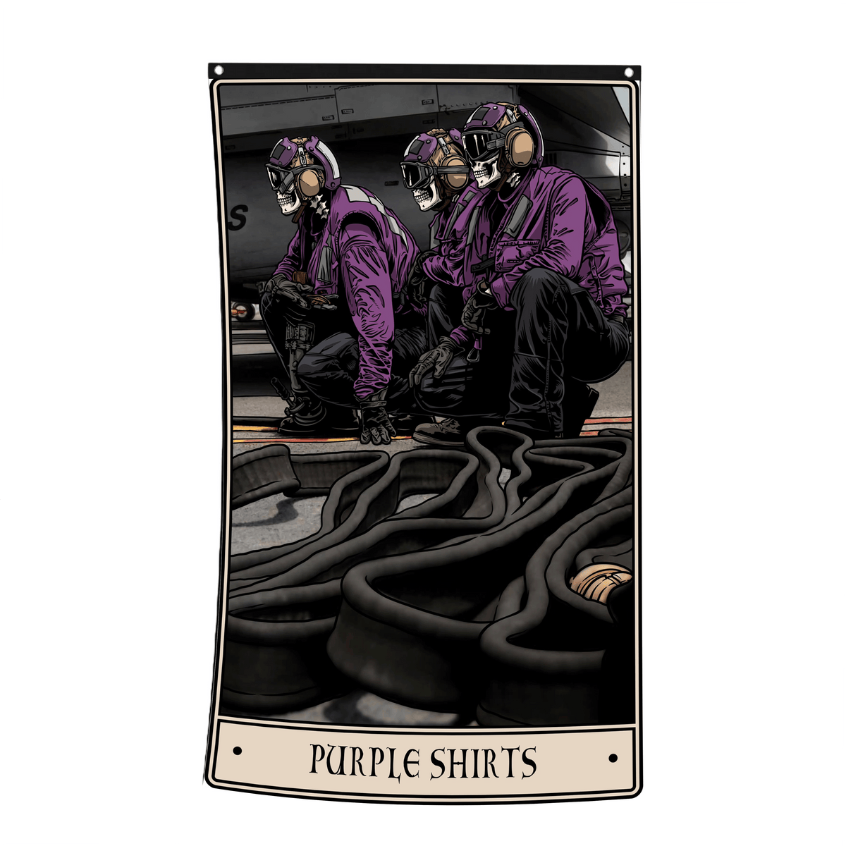 Purple Shirts Flag