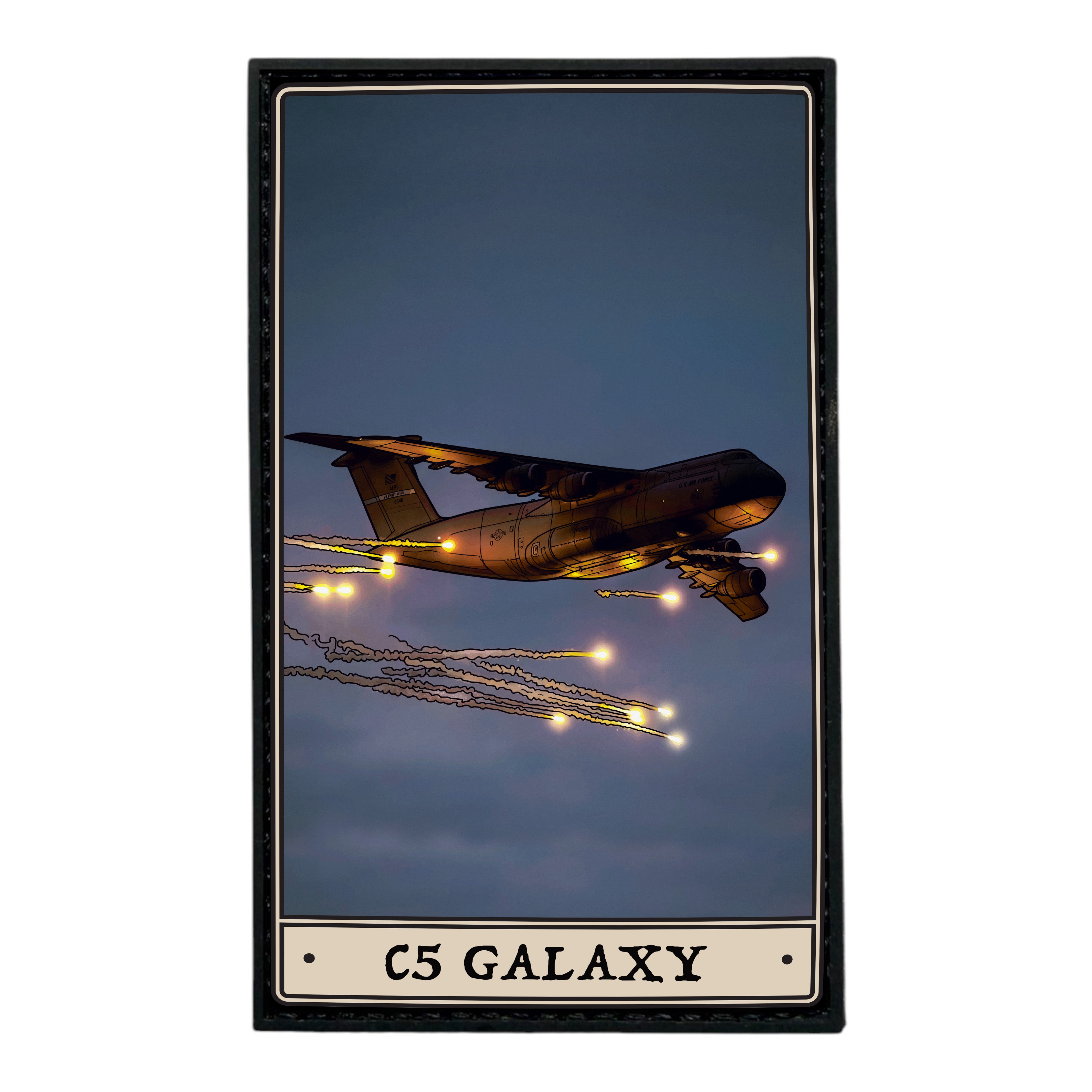 C5 Galaxy PVC Patch