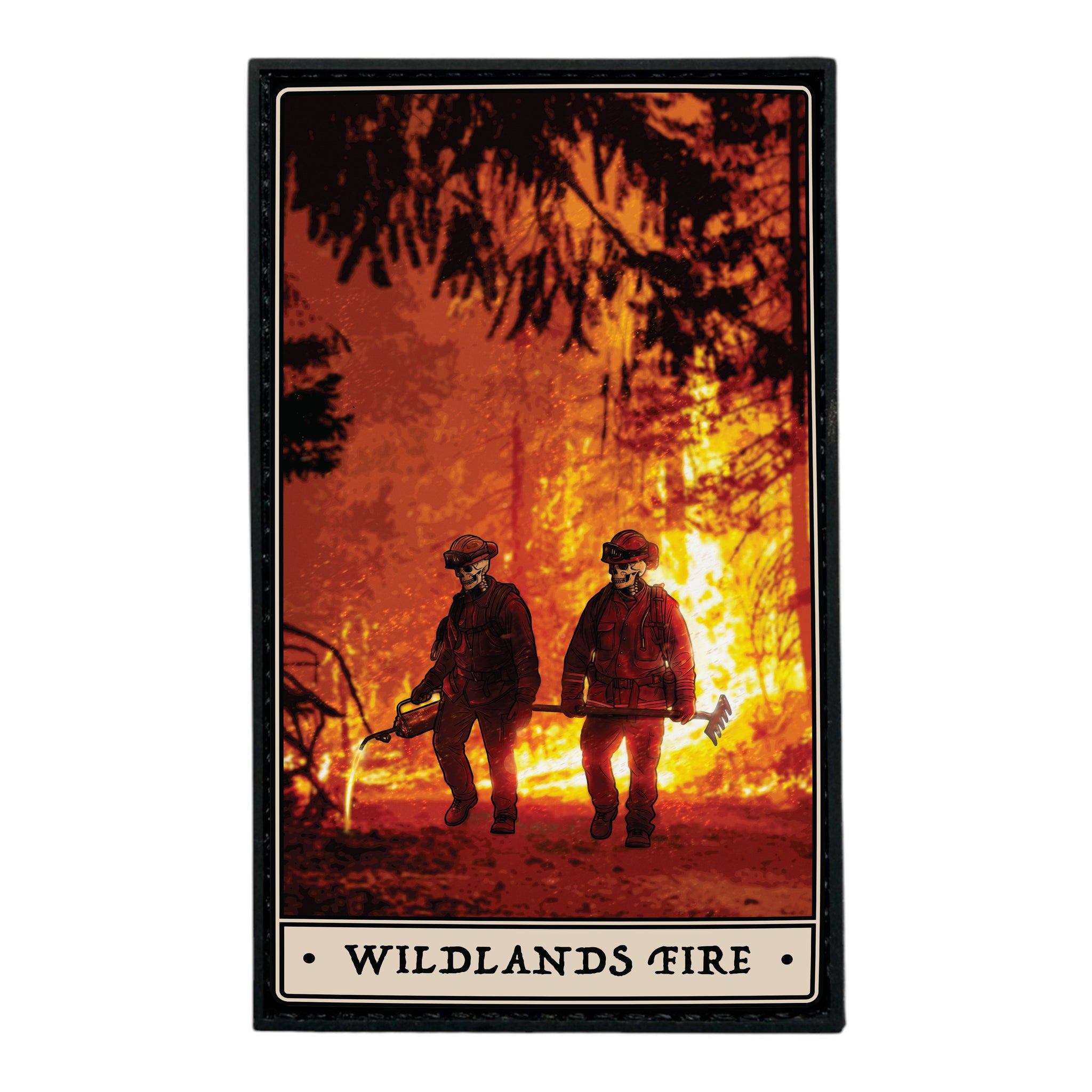Wildlands Fire PVC Patch