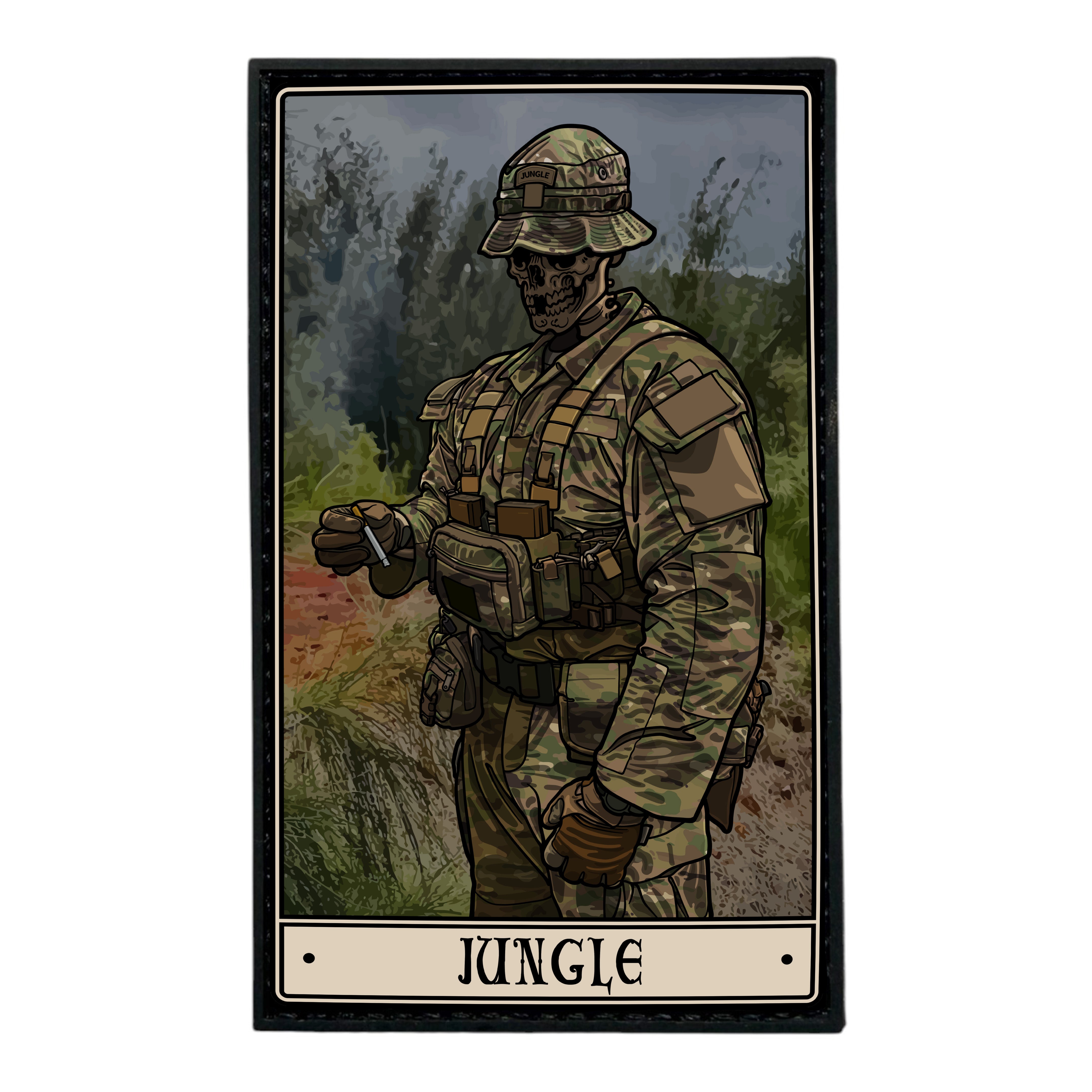 Jungle PVC Patch