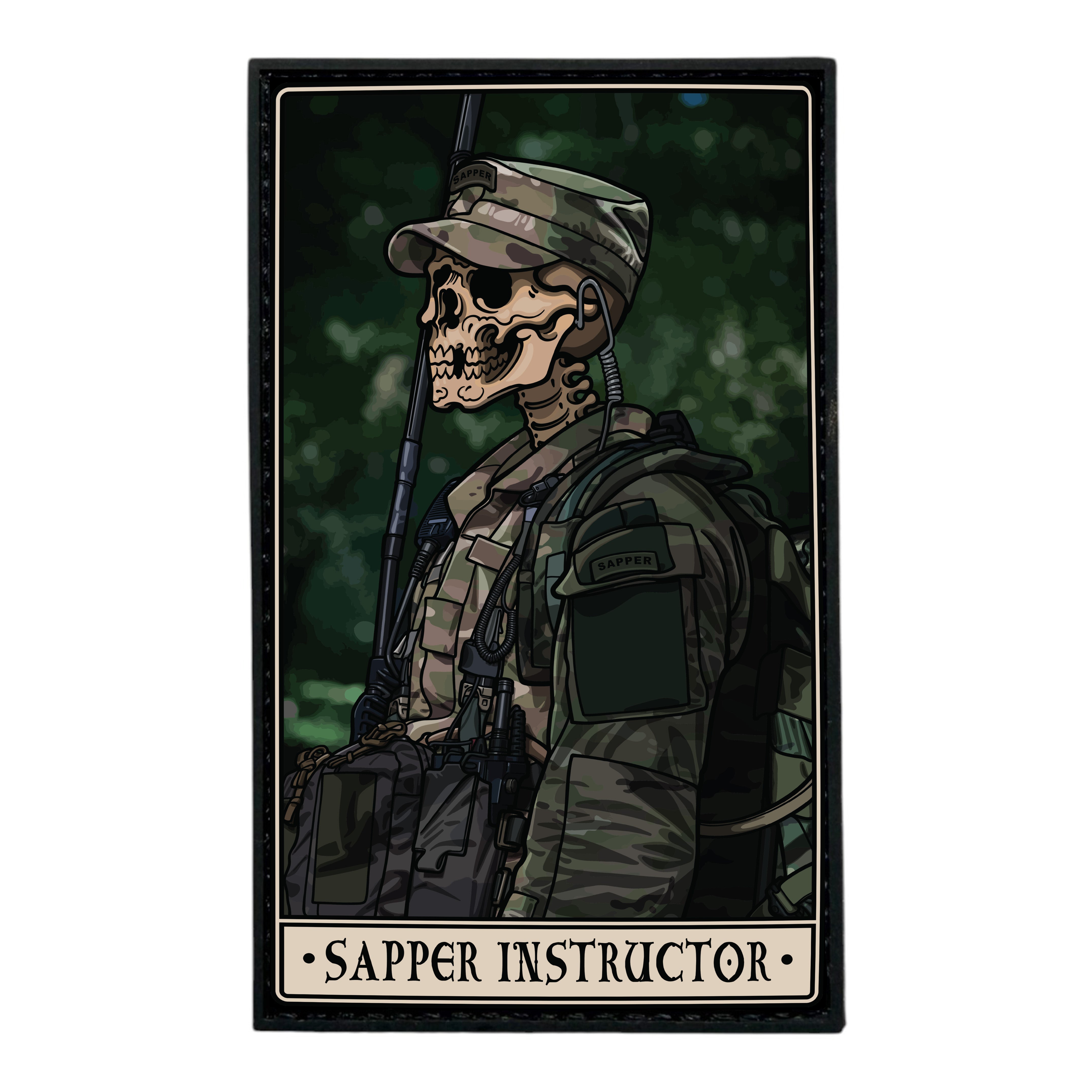 Sapper Instructor PVC Patch