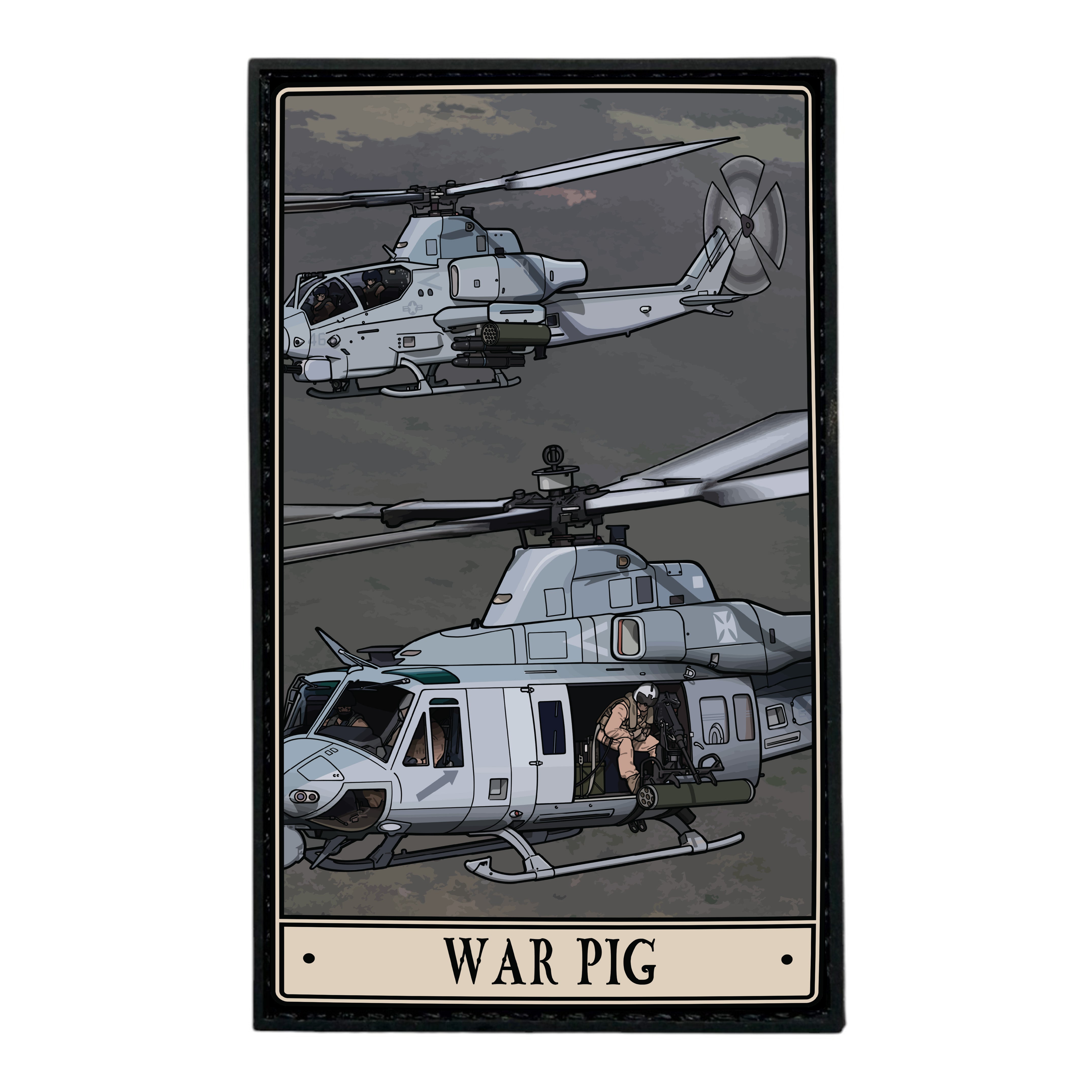 War Pig PVC Patch