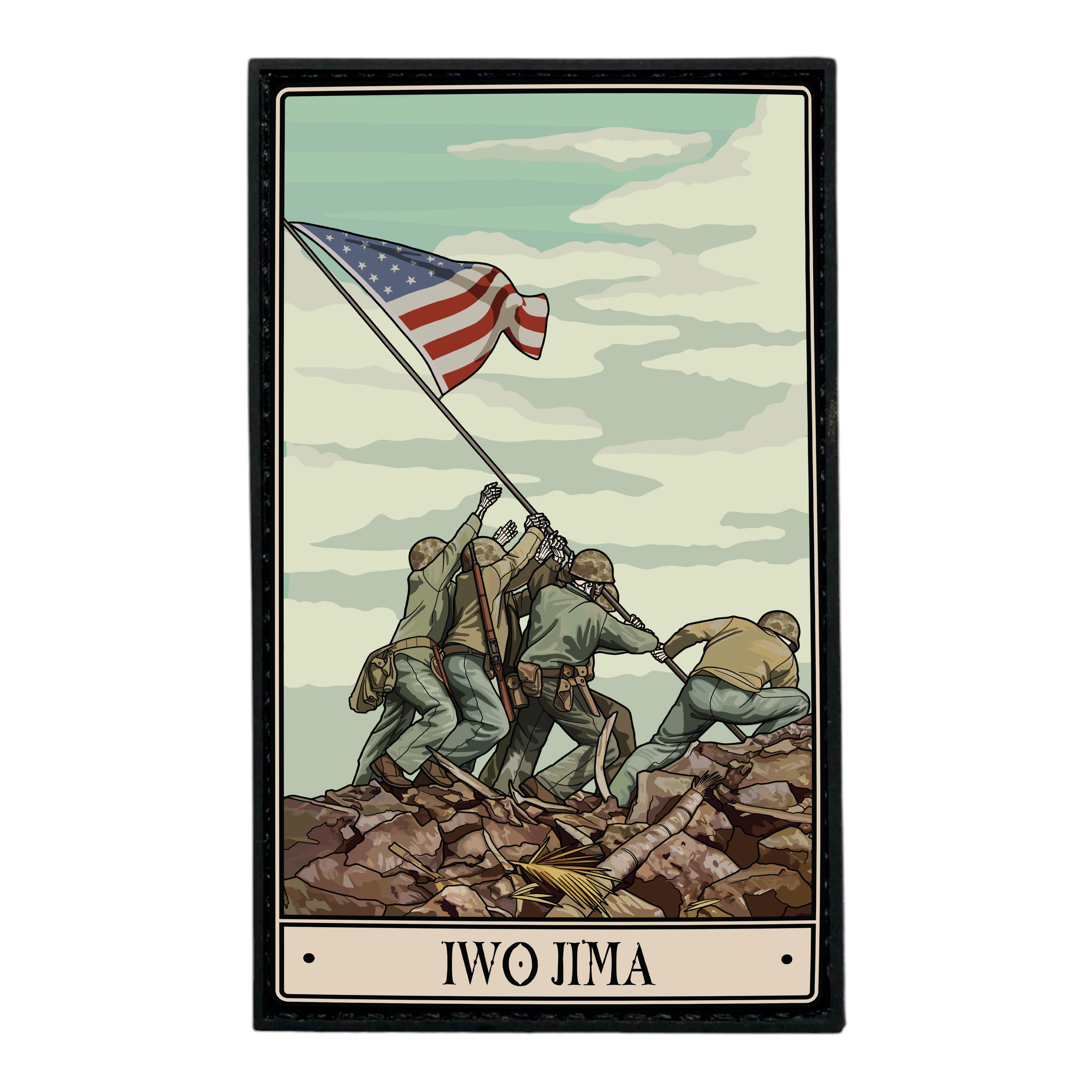 Iwo Jima PVC Patch