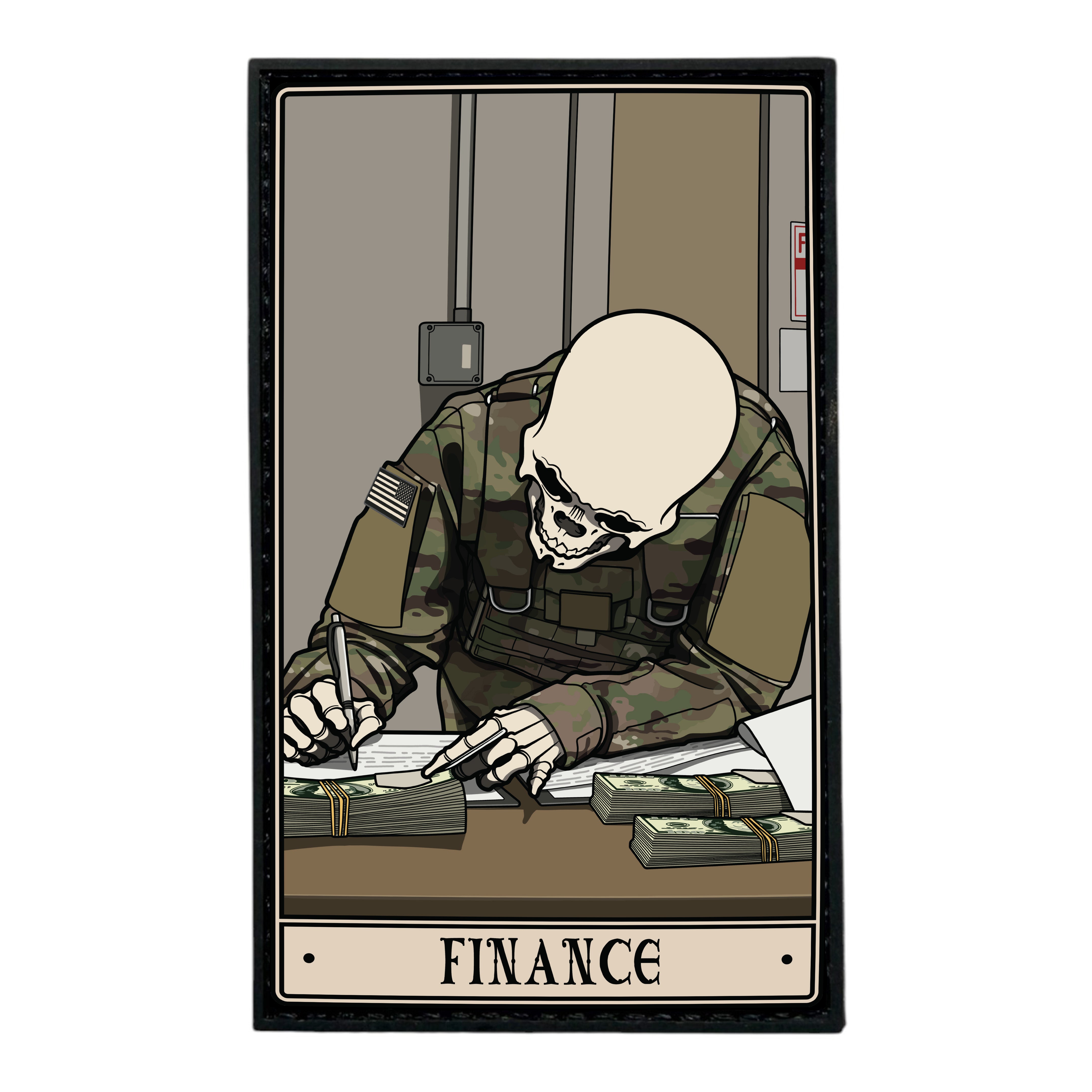 Finance PVC Patch