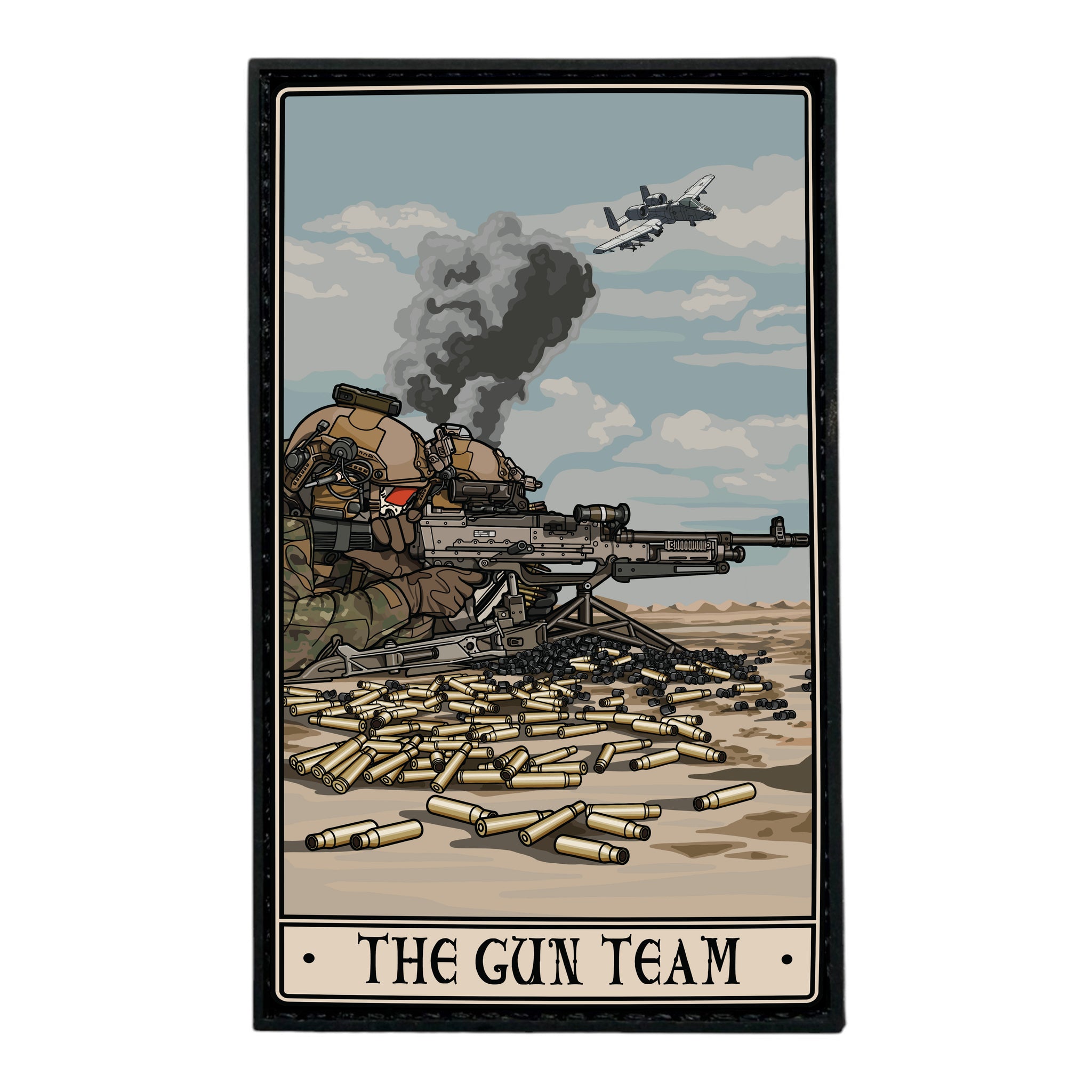 Gun Team Patch