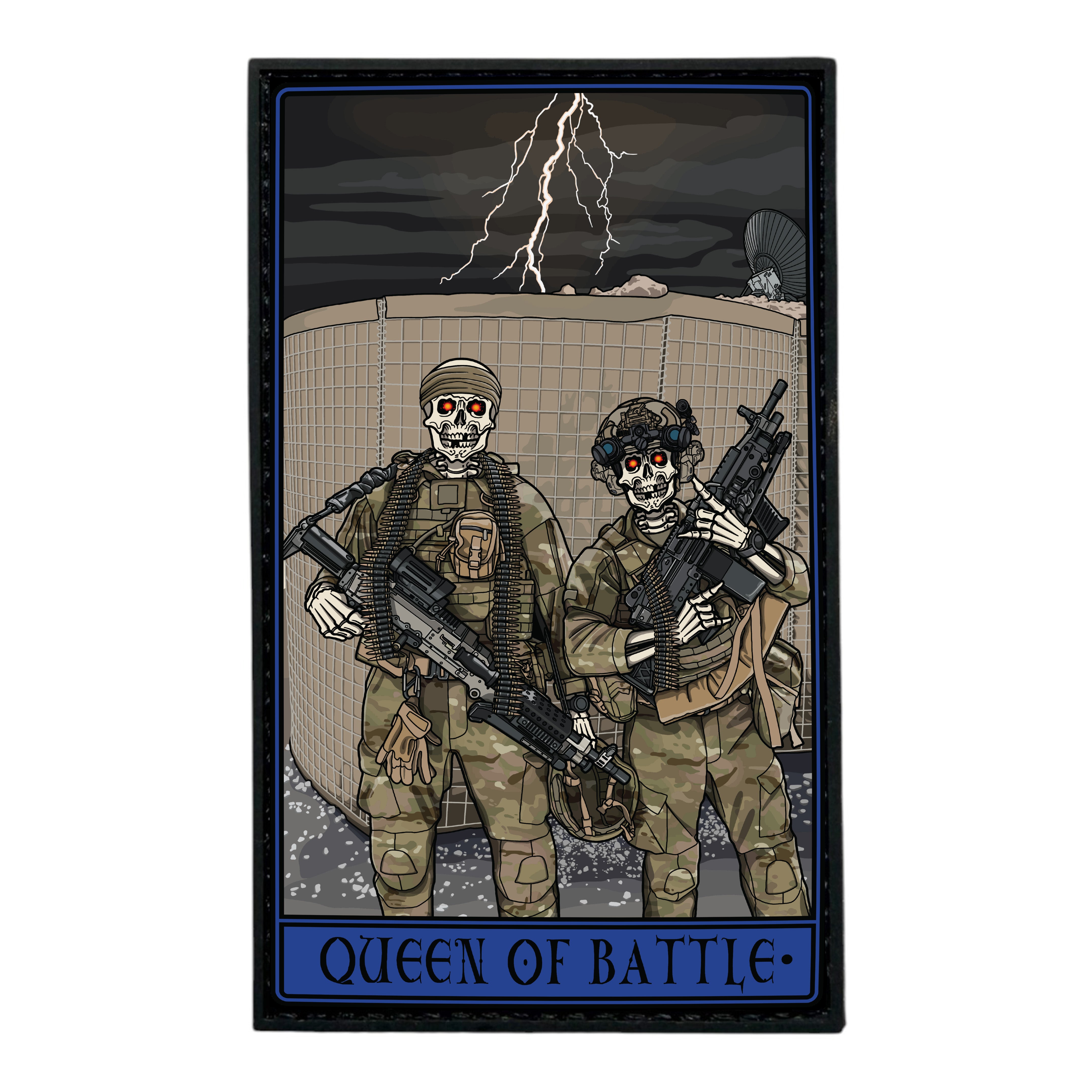 Queen Of Battle Patch