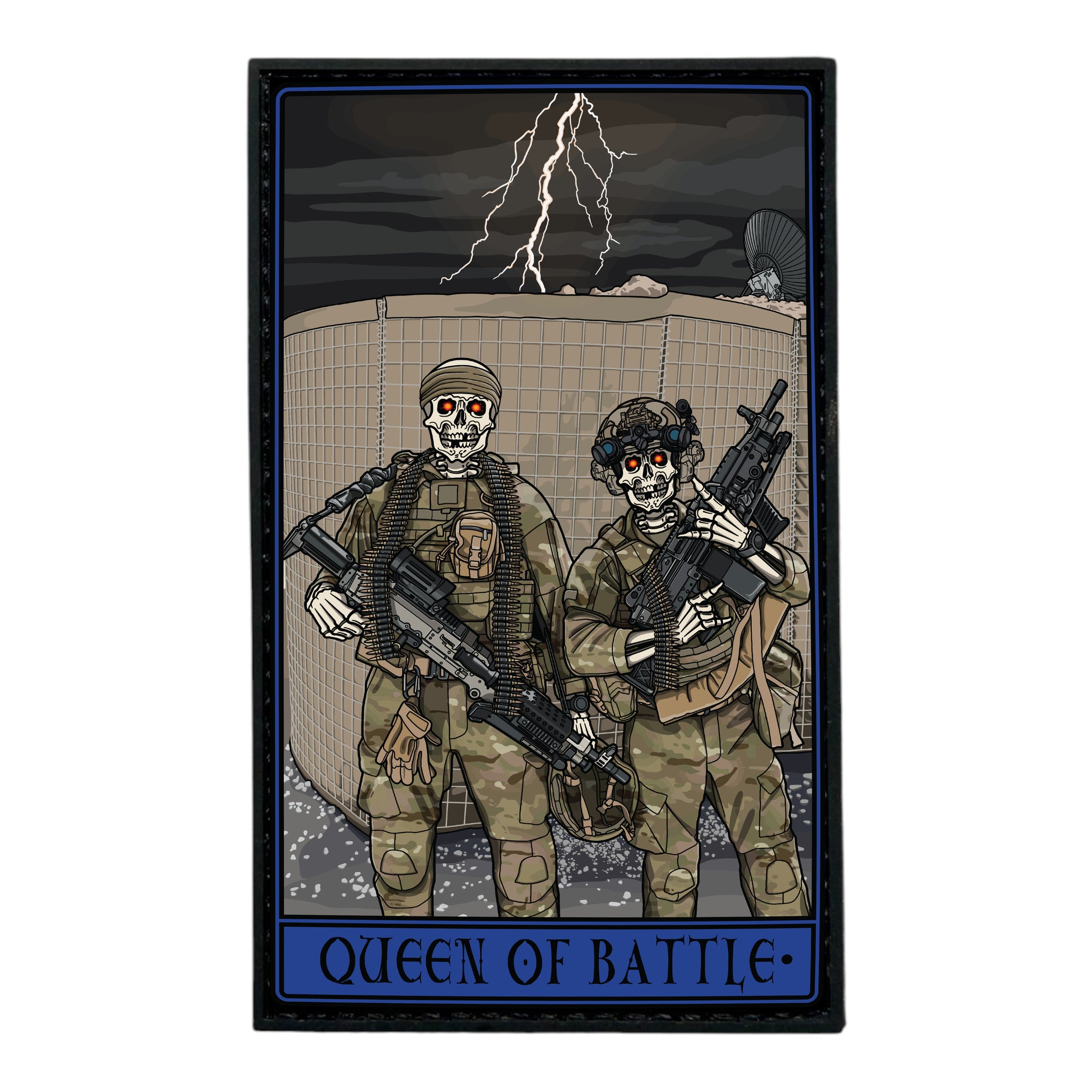 Queen Of Battle Patch