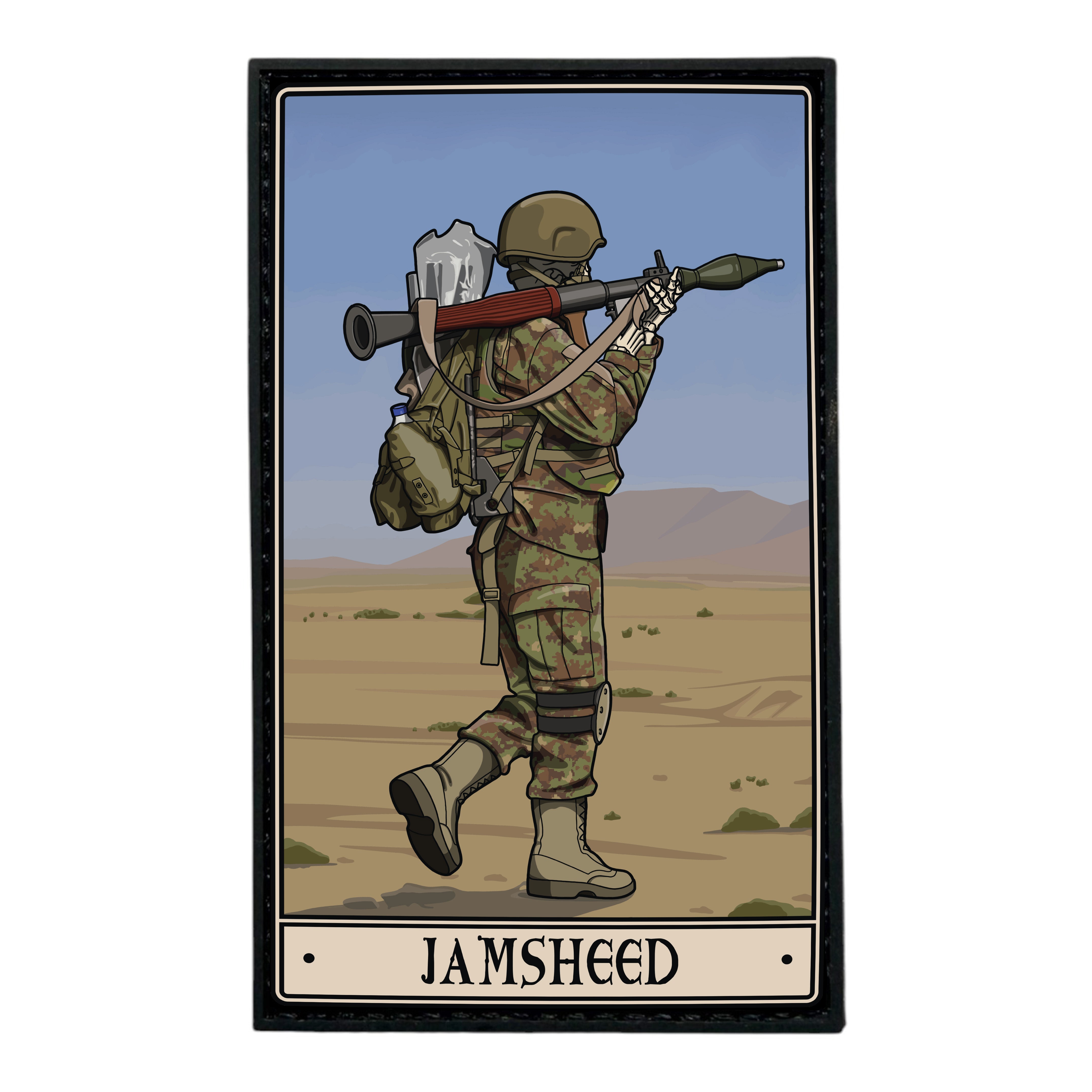 Jamsheed PVC Patch