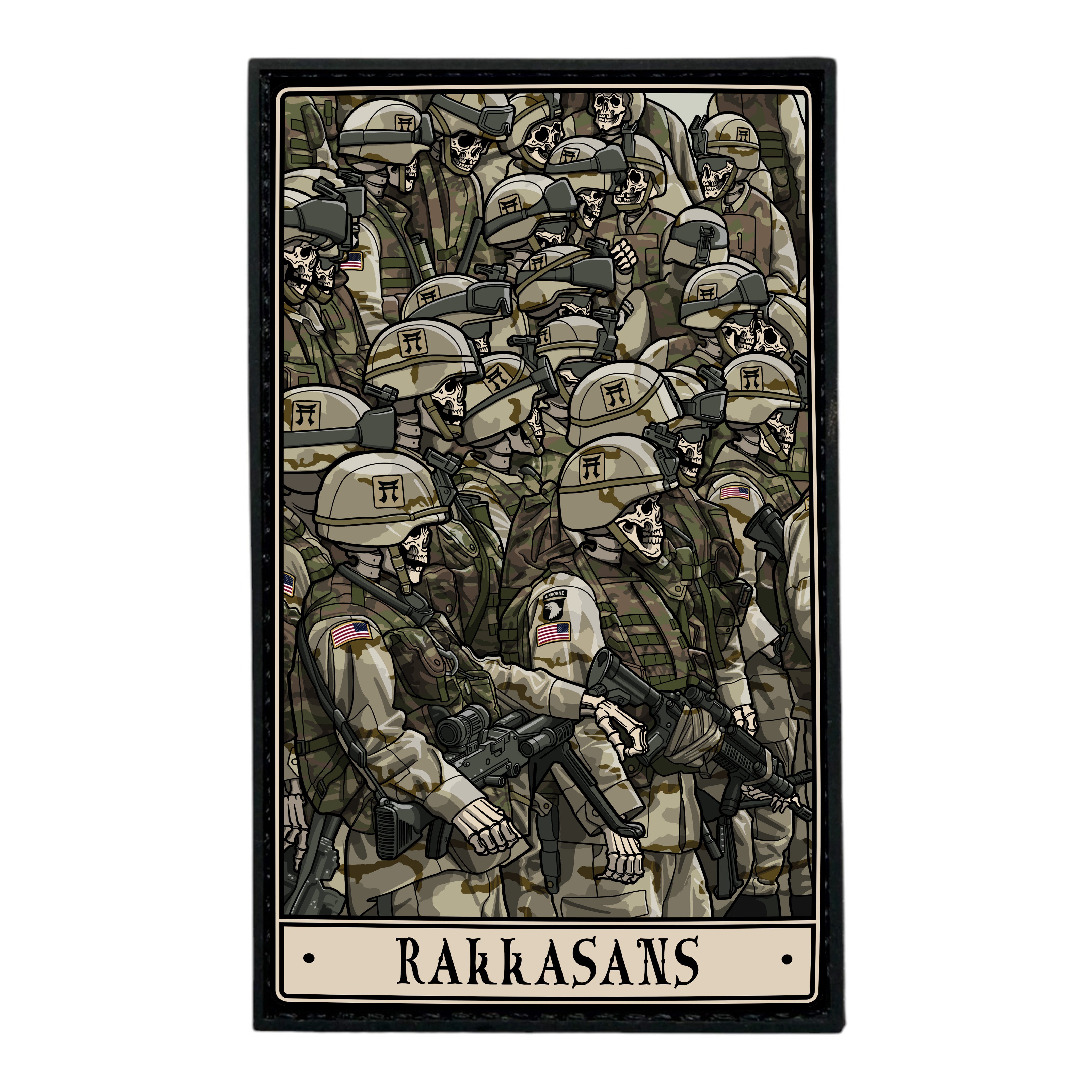 Rakkasans PVC Patch