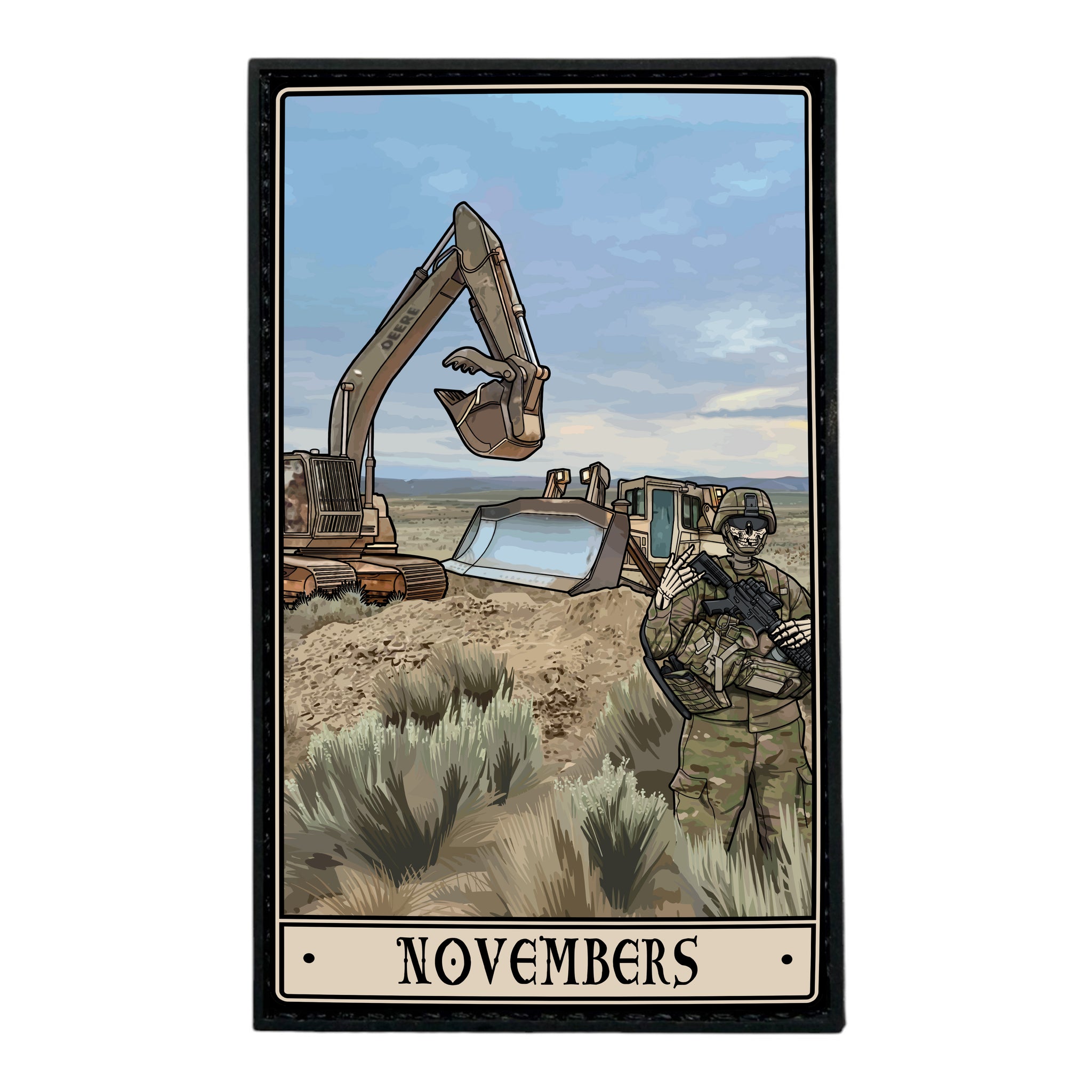 Novembers PVC Patch