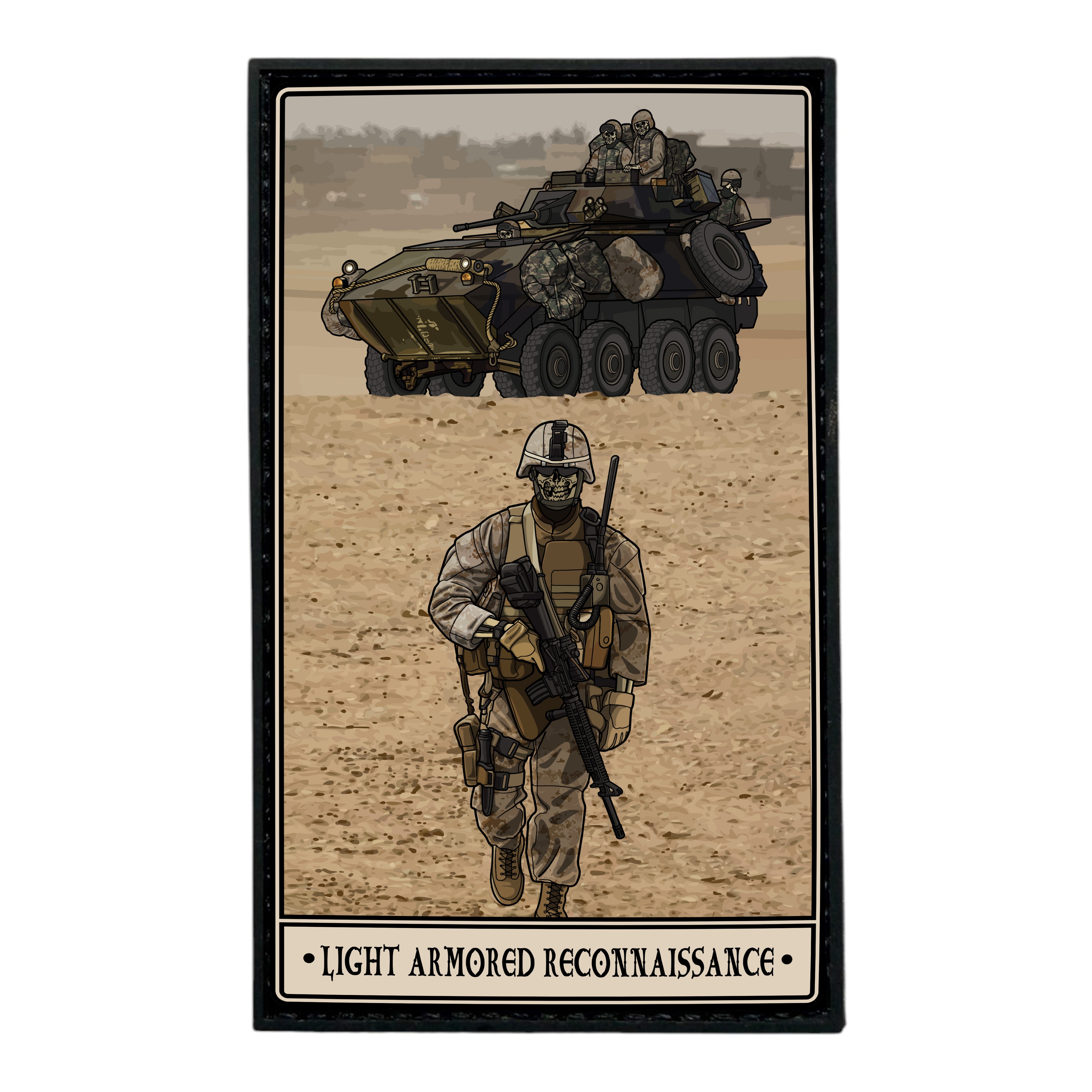 Light Armored Reconnaissance PVC Patch