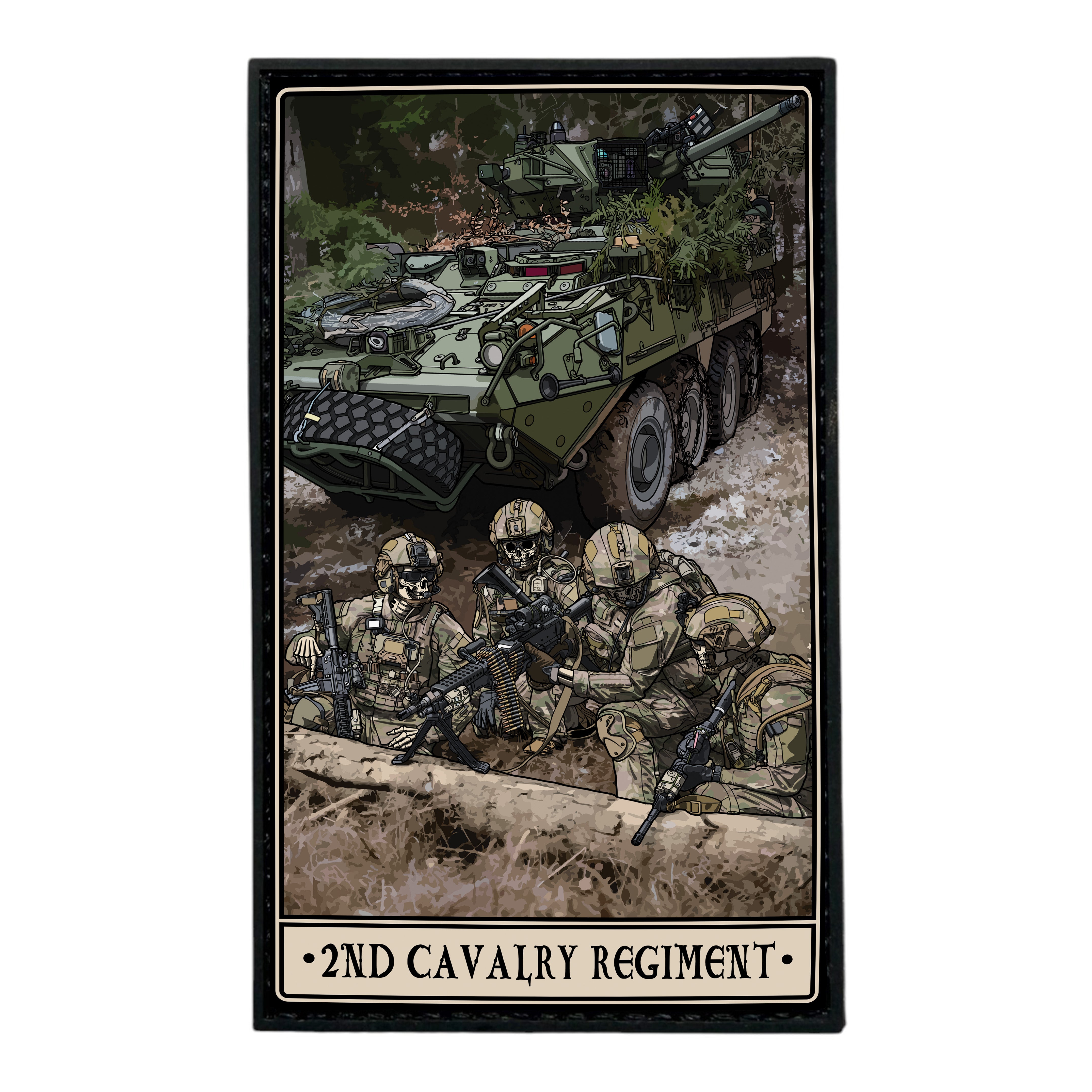 2nd Cavalry Regiment Patch