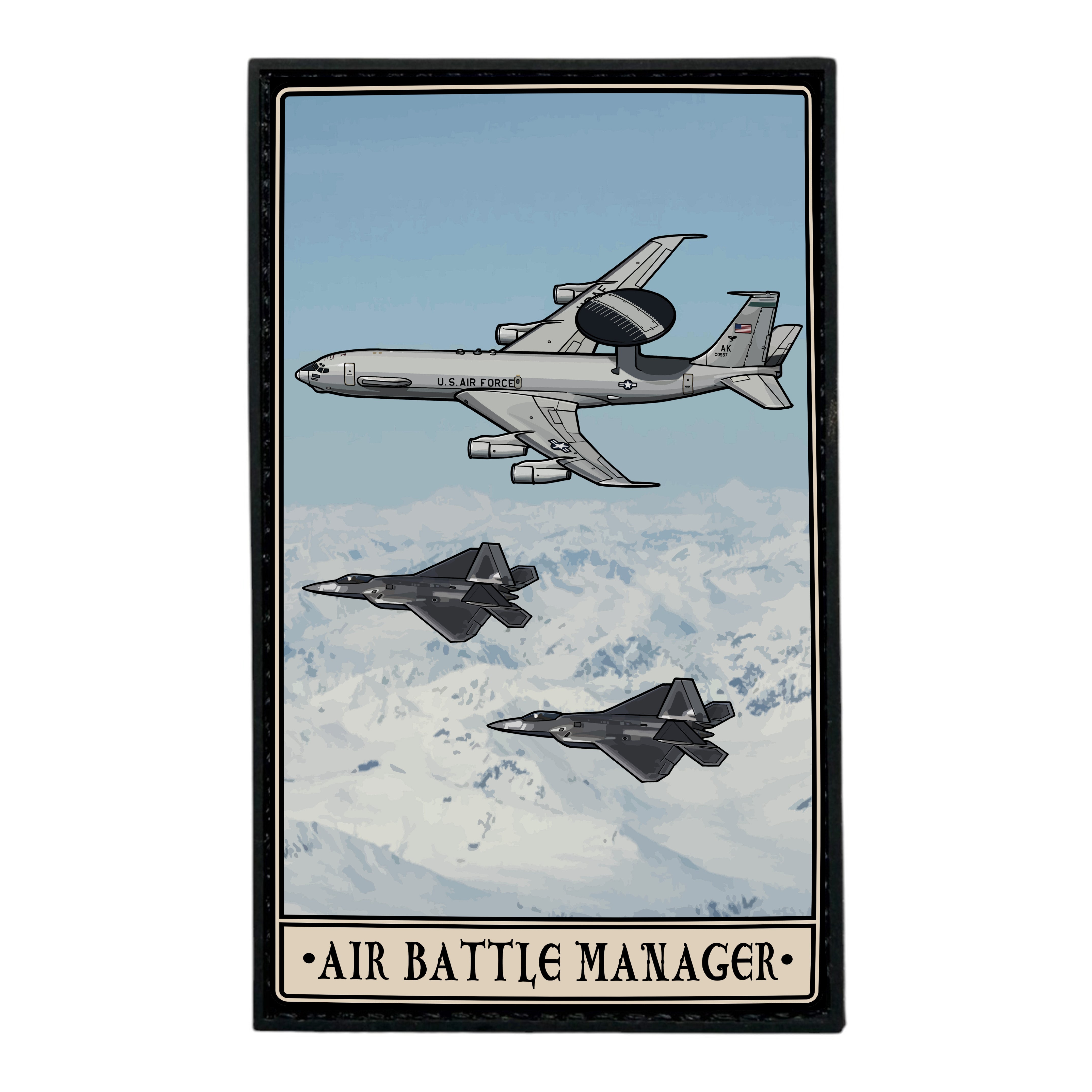 Air Battle Manager PVC Patch