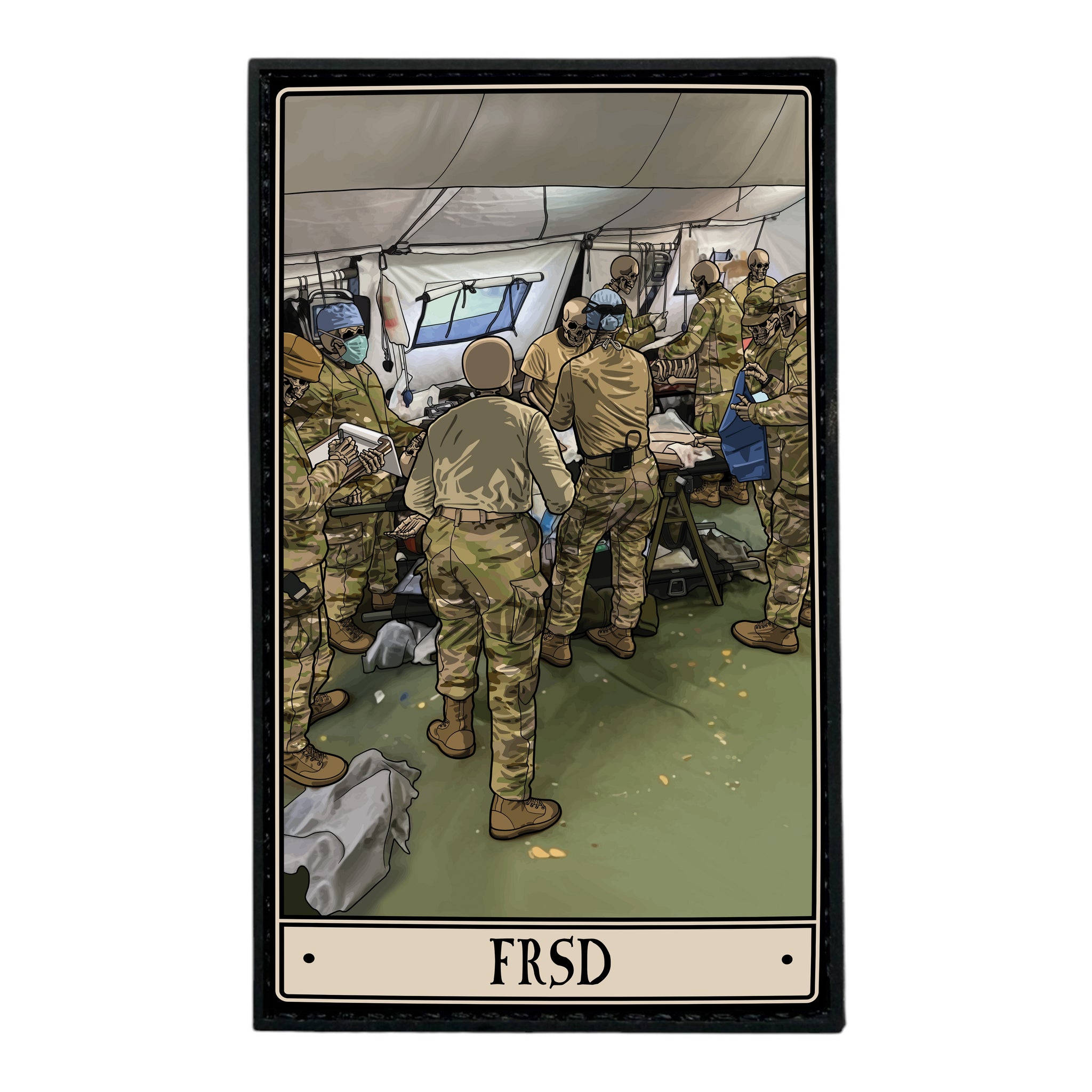 Forward Resuscitative and Surgical Detachment Patch