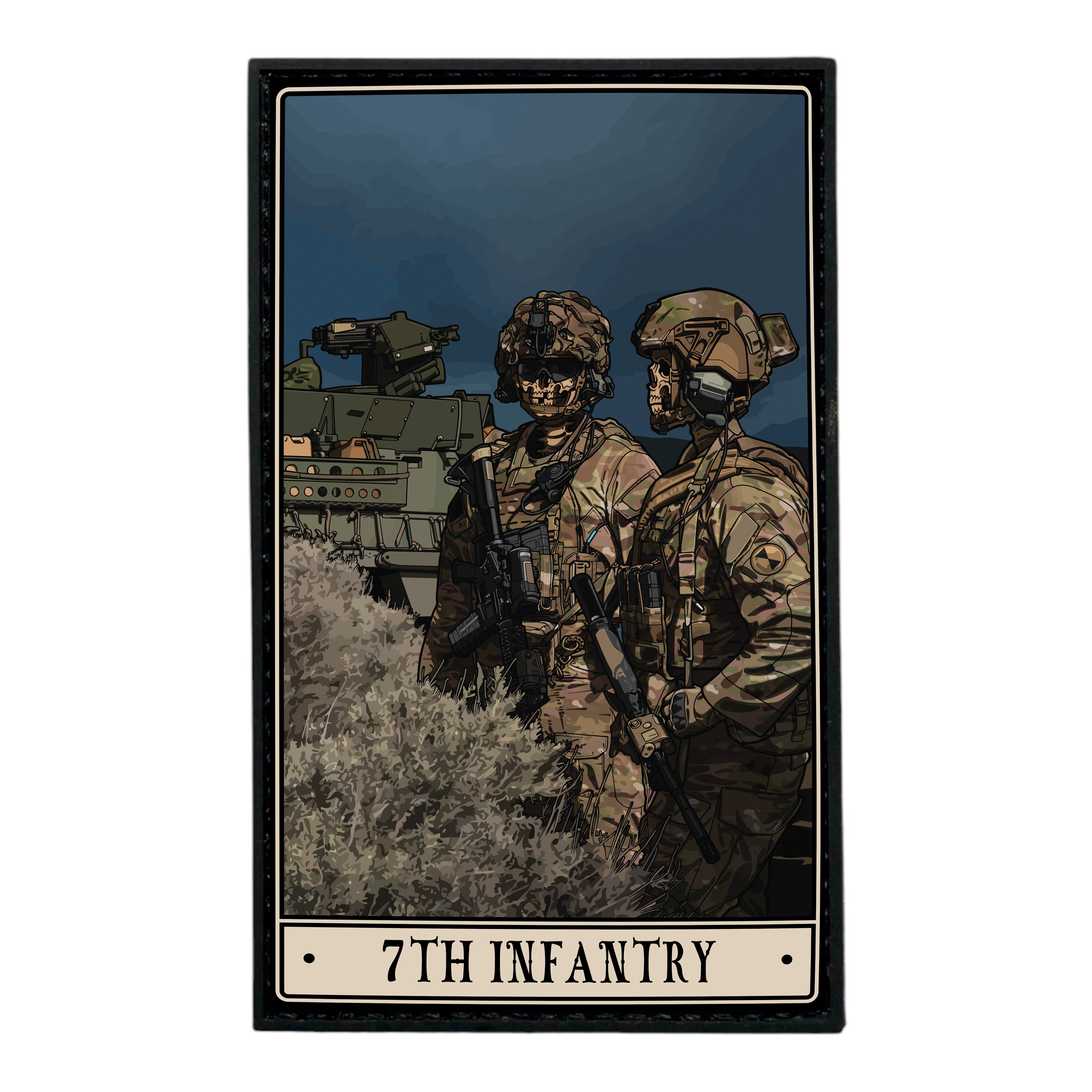 7th Infantry PVC Patch