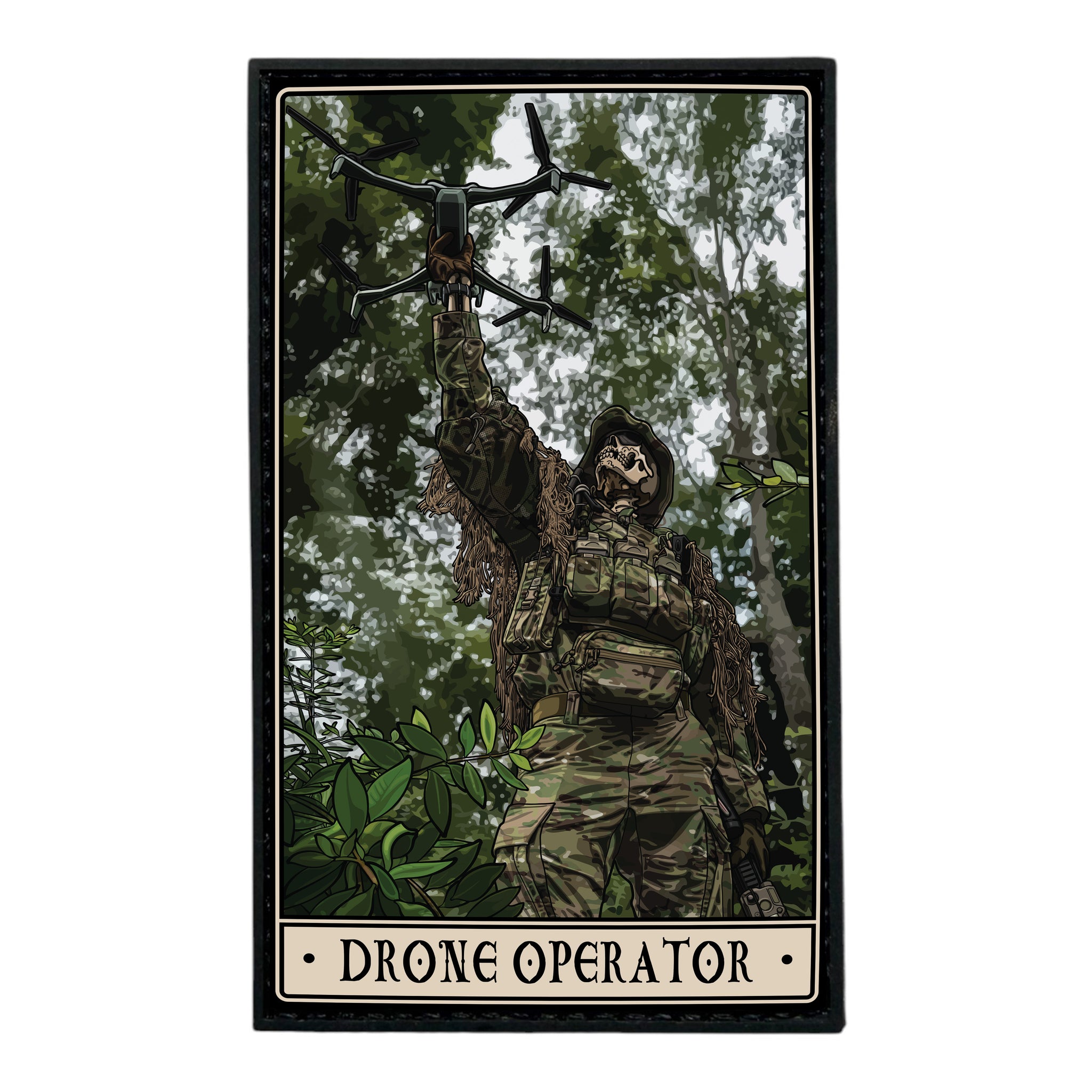 Drone Operator PVC Patch