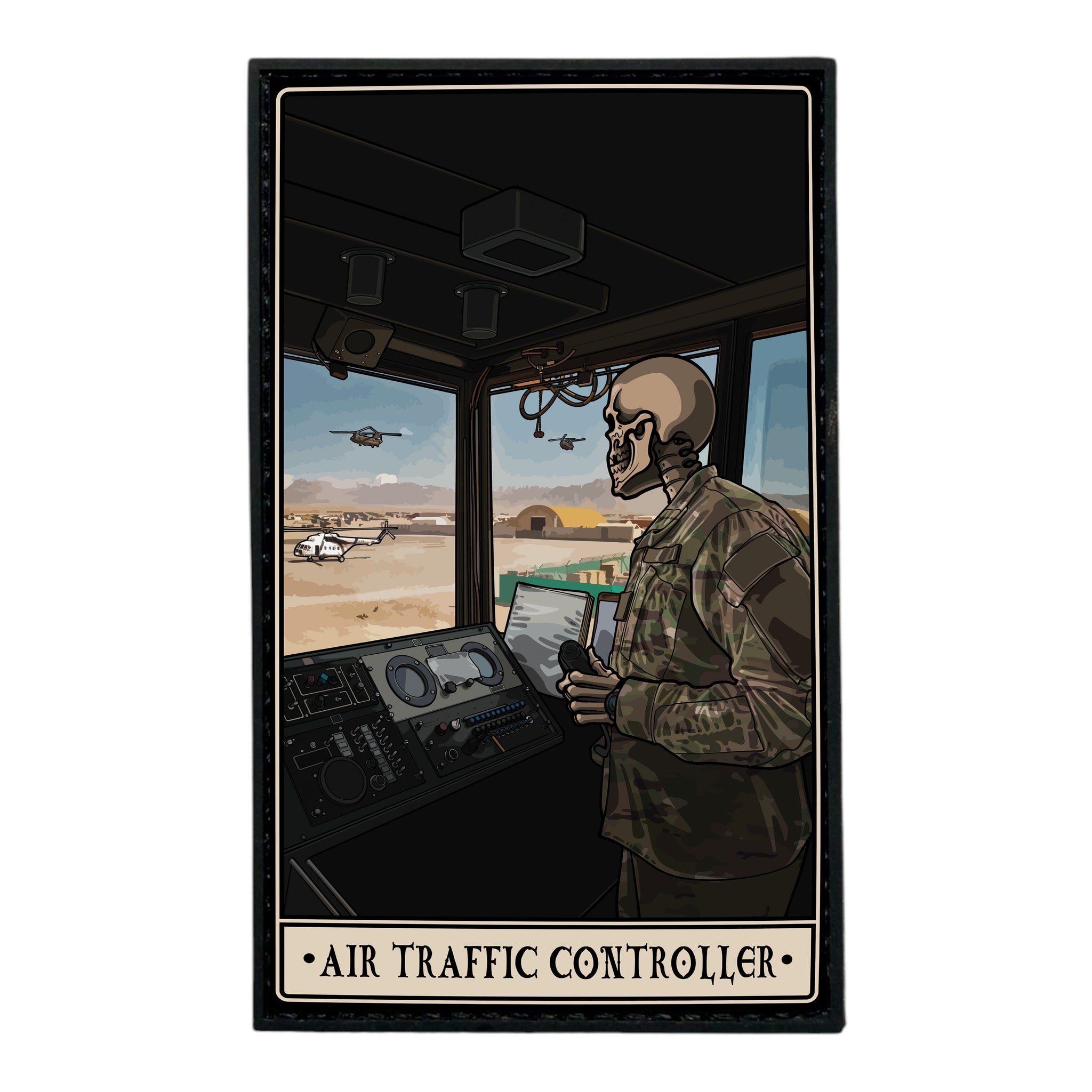 Air Traffic Controller PVC Patch
